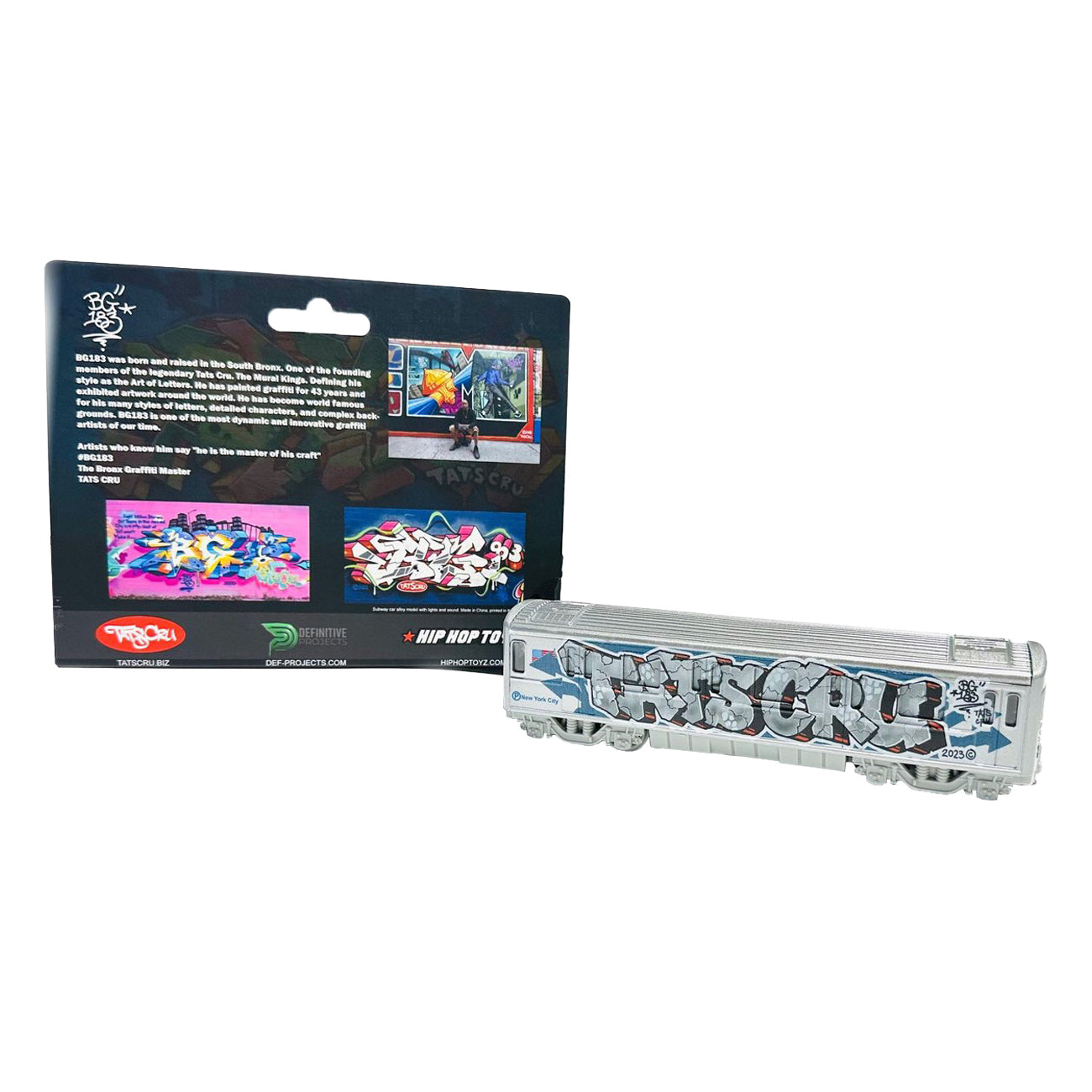BG183 Diecast NY Subway Car  - Last Chance