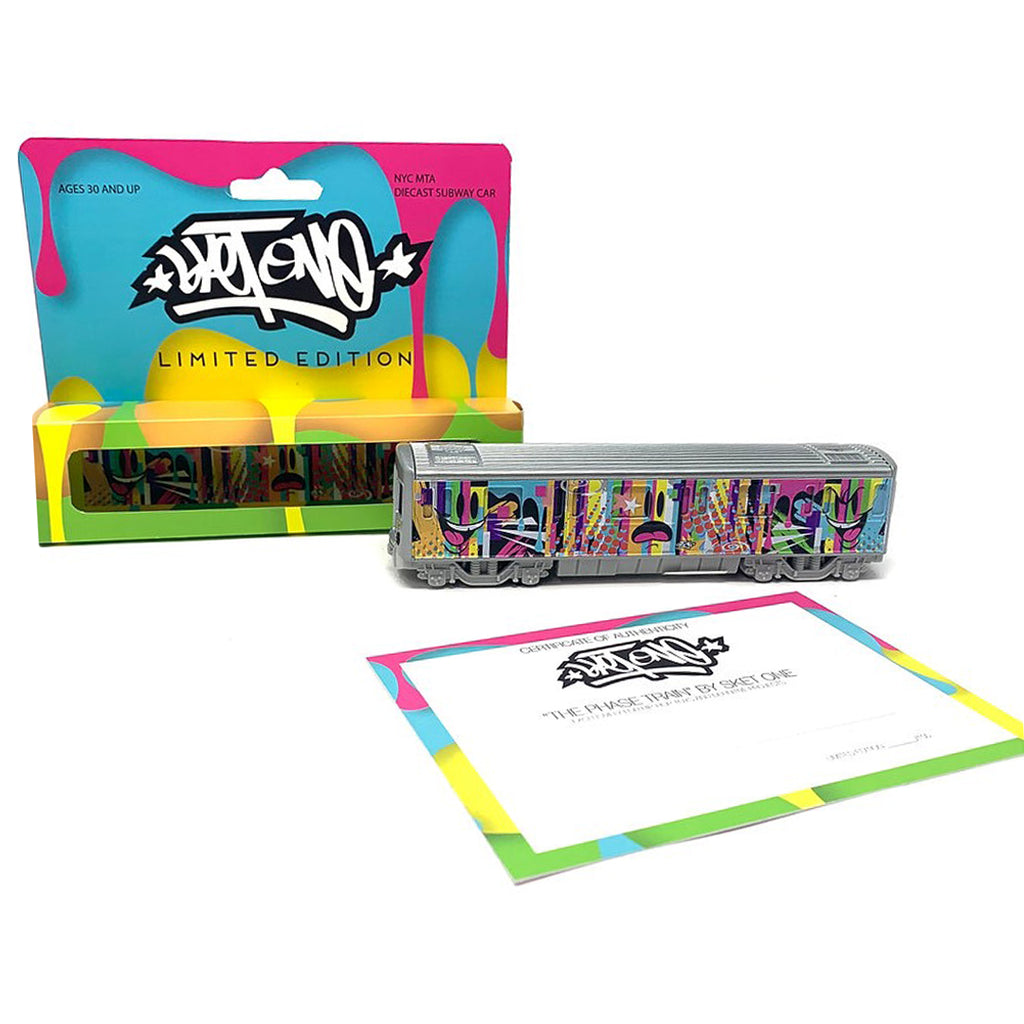 Sket One Diecast NY Subway Car  - Last Chance