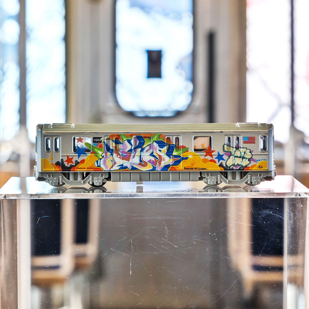 Bio Diecast NY Subway Car - Last Chance