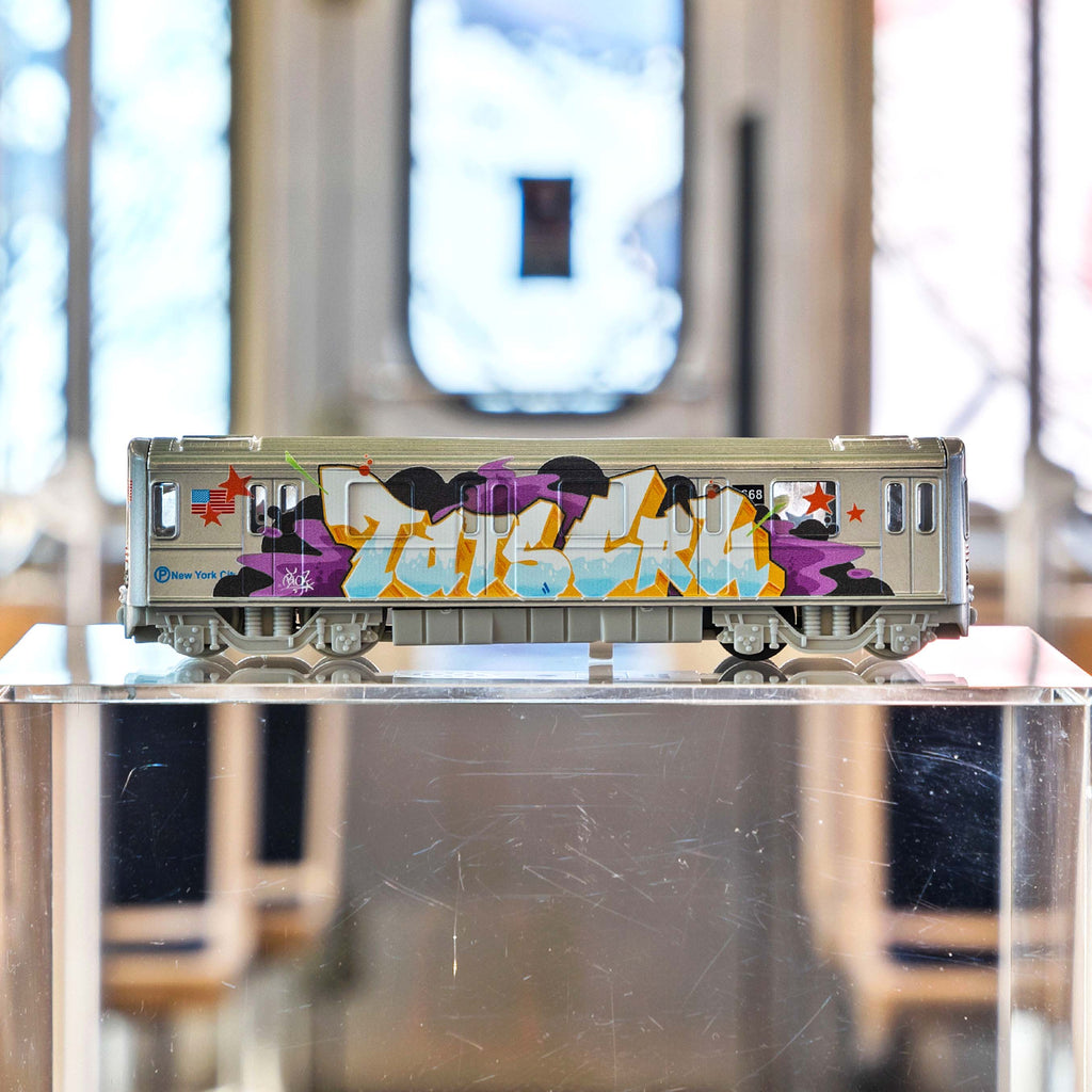 Bio Diecast NY Subway Car - Last Chance