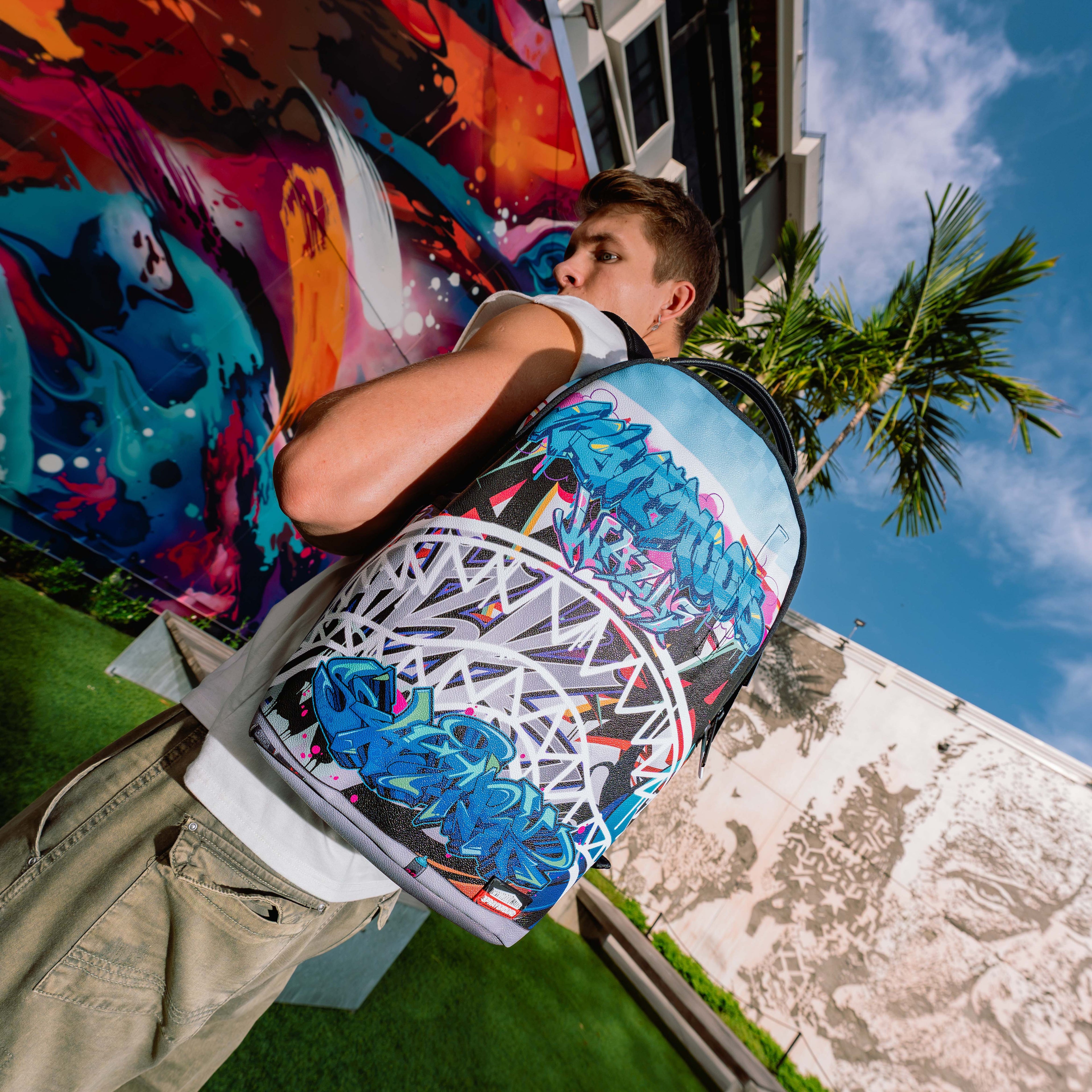 Wynwood Walls MURAL MUSEUM Sprayground Backpack