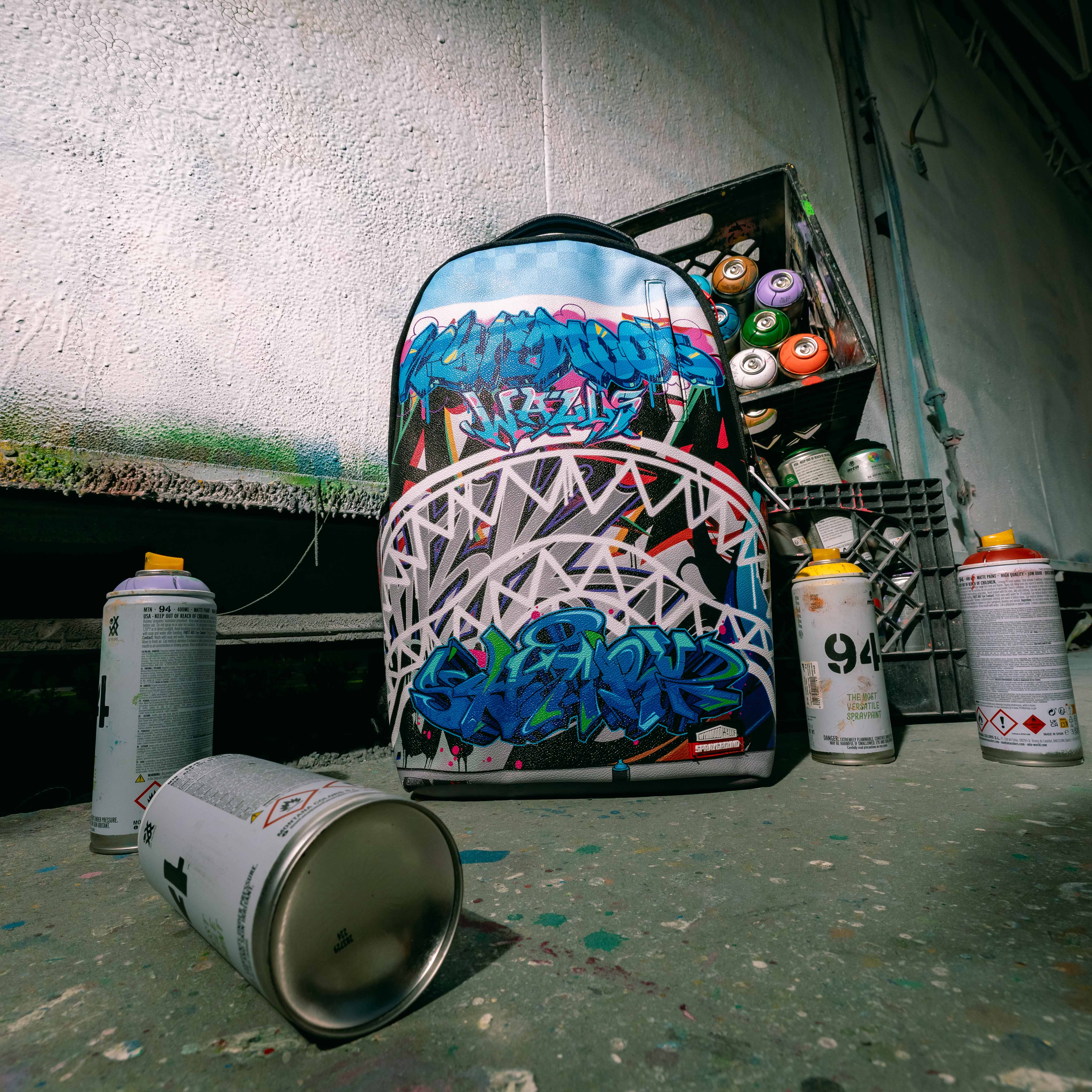 Wynwood Walls MURAL MUSEUM Sprayground Backpack Secondary image