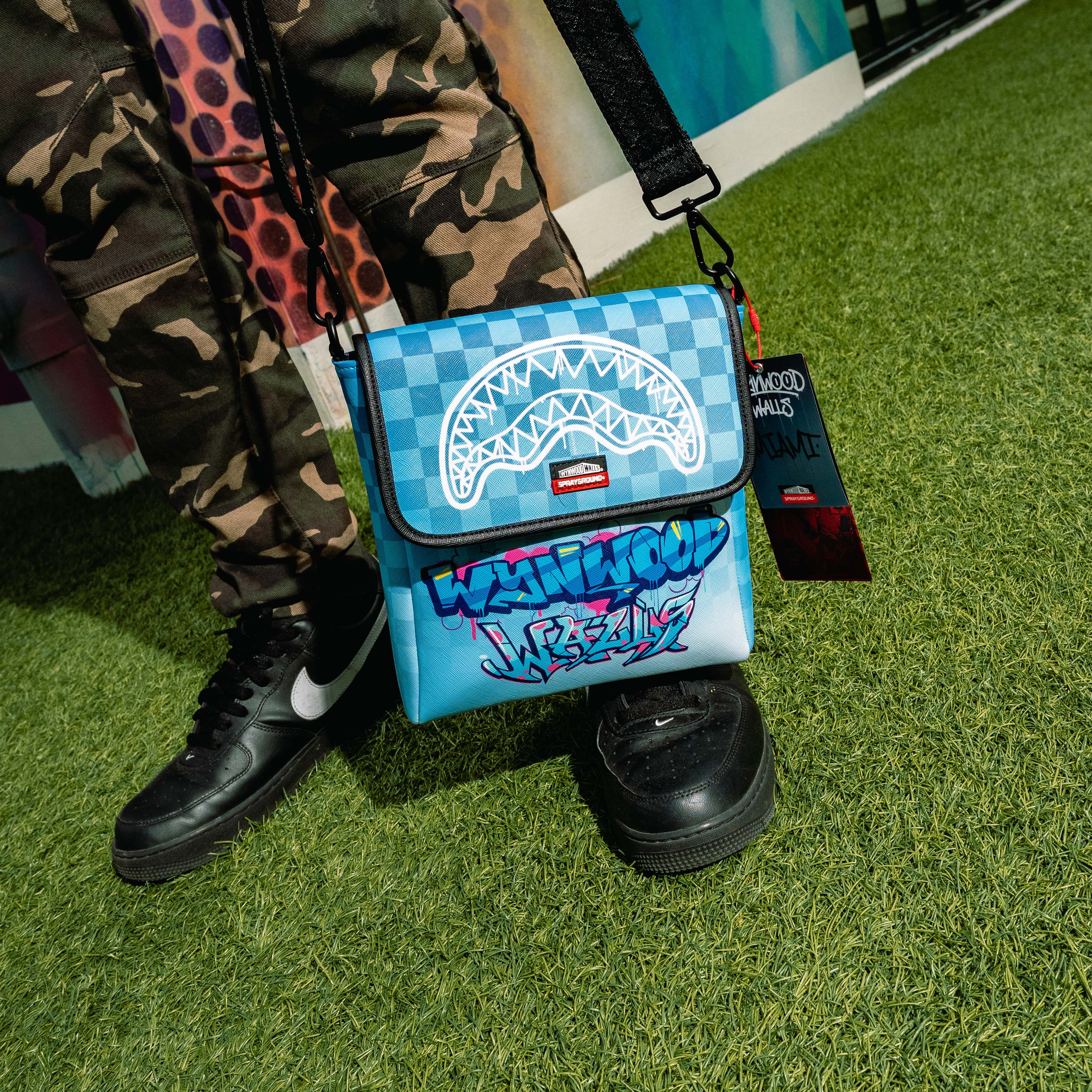 Wynwood Walls MURAL MUSEUM Sprayground Messenger Sling