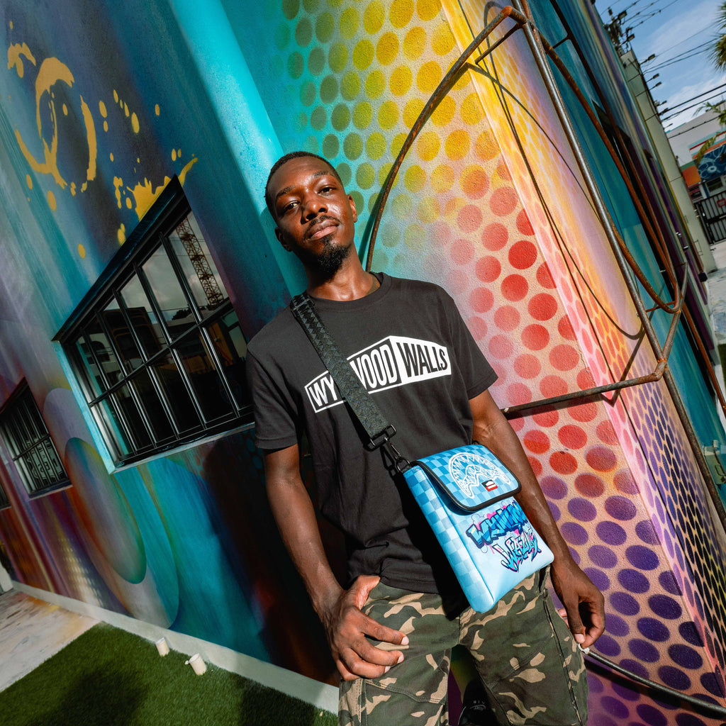 Wynwood Walls MURAL MUSEUM Sprayground Messenger Sling