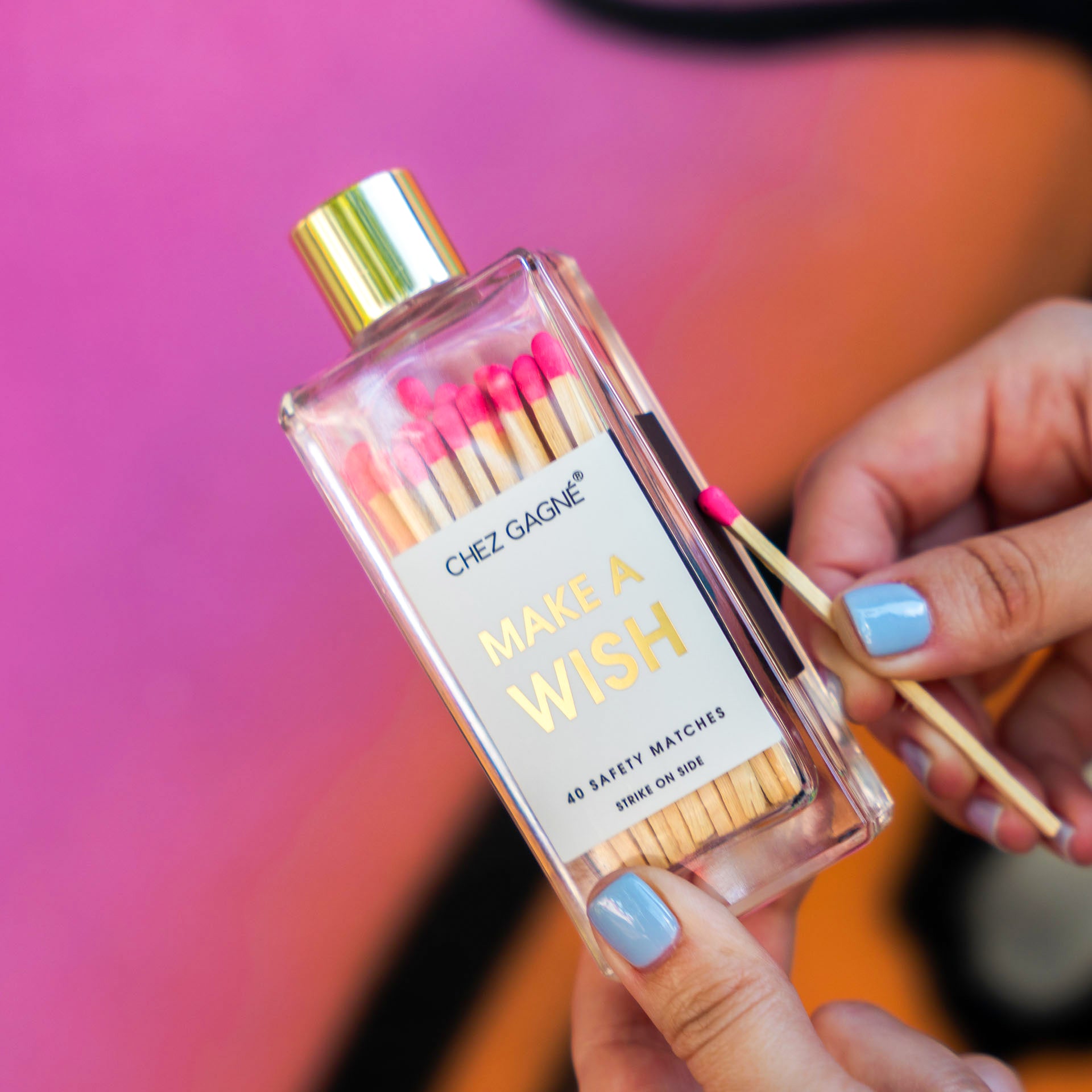 Make A Wish -  Glass Bottle Matches Secondary image