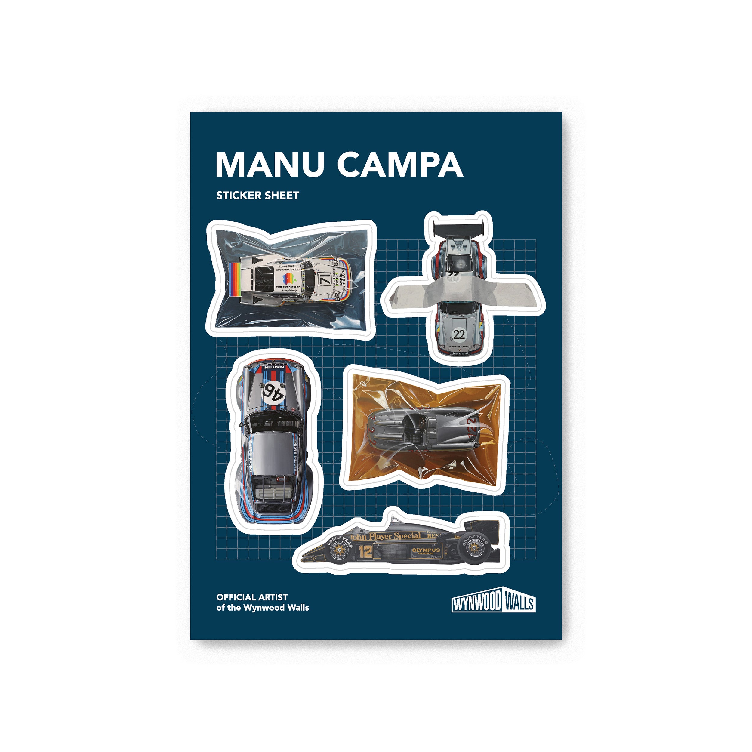 Manu Campa Sticker Sheet Main image