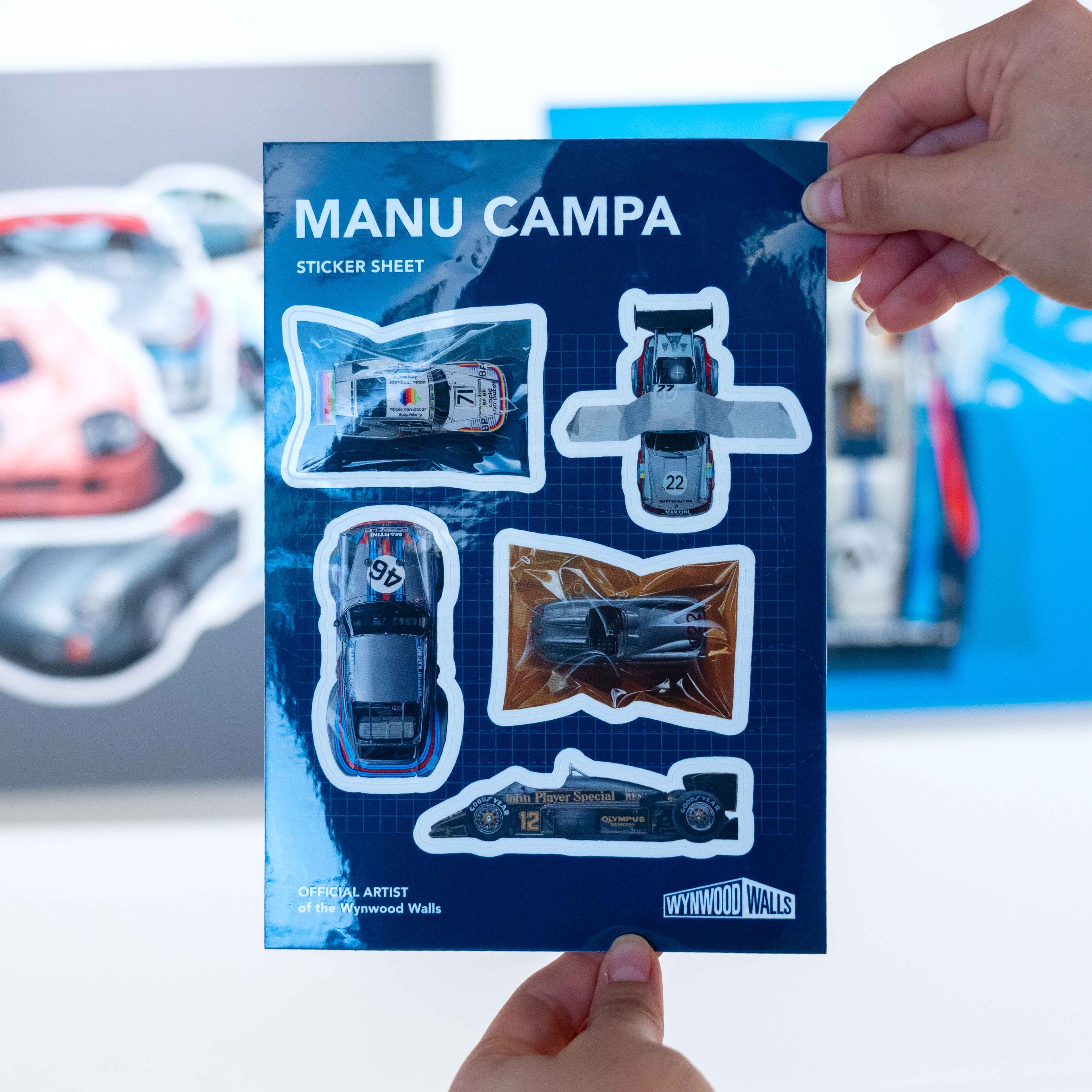 Manu Campa Sticker Sheet