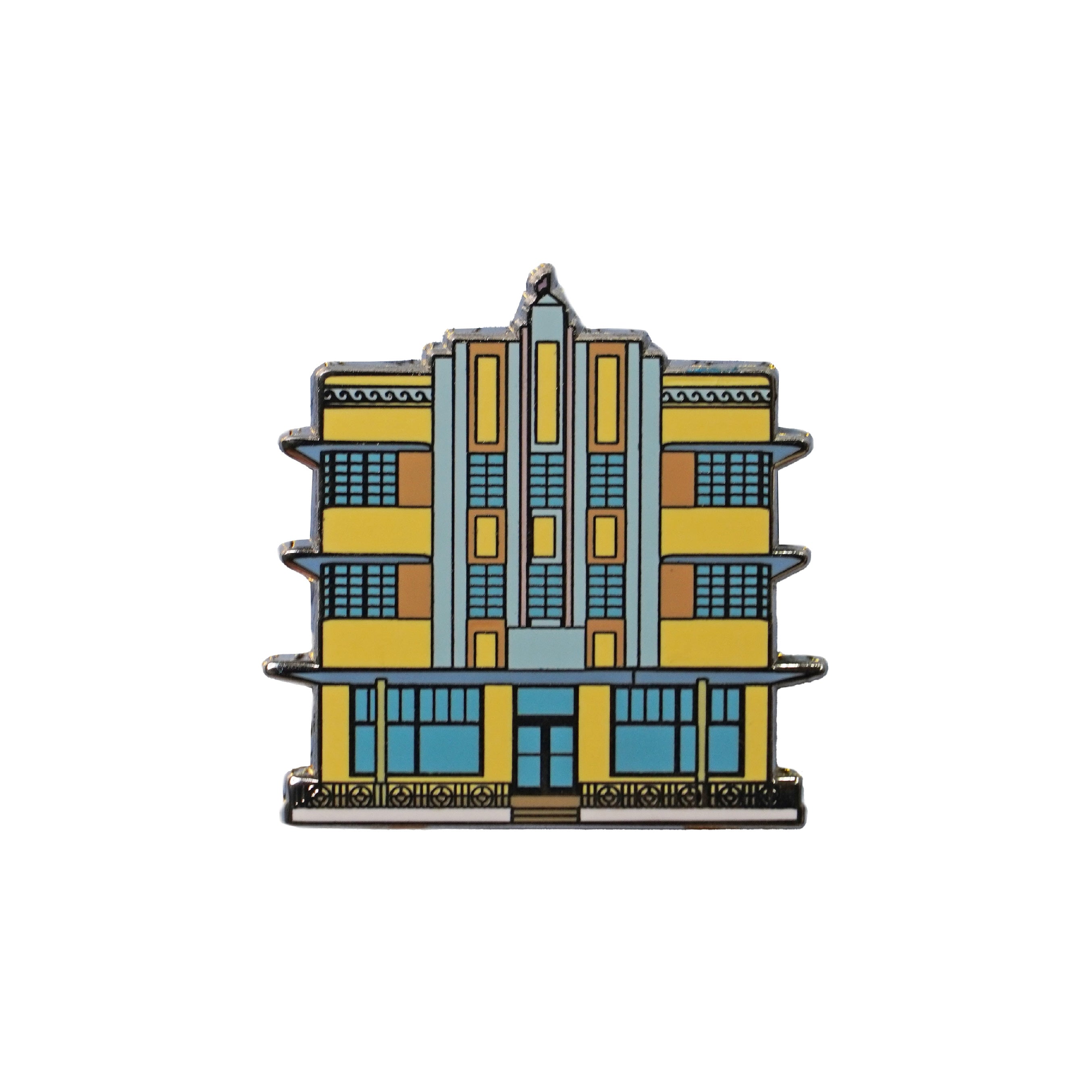 Marlin Art Deco Hotel Pin Main image