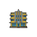 Marlin Art Deco Hotel Pin