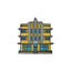 Marlin Art Deco Hotel Pin