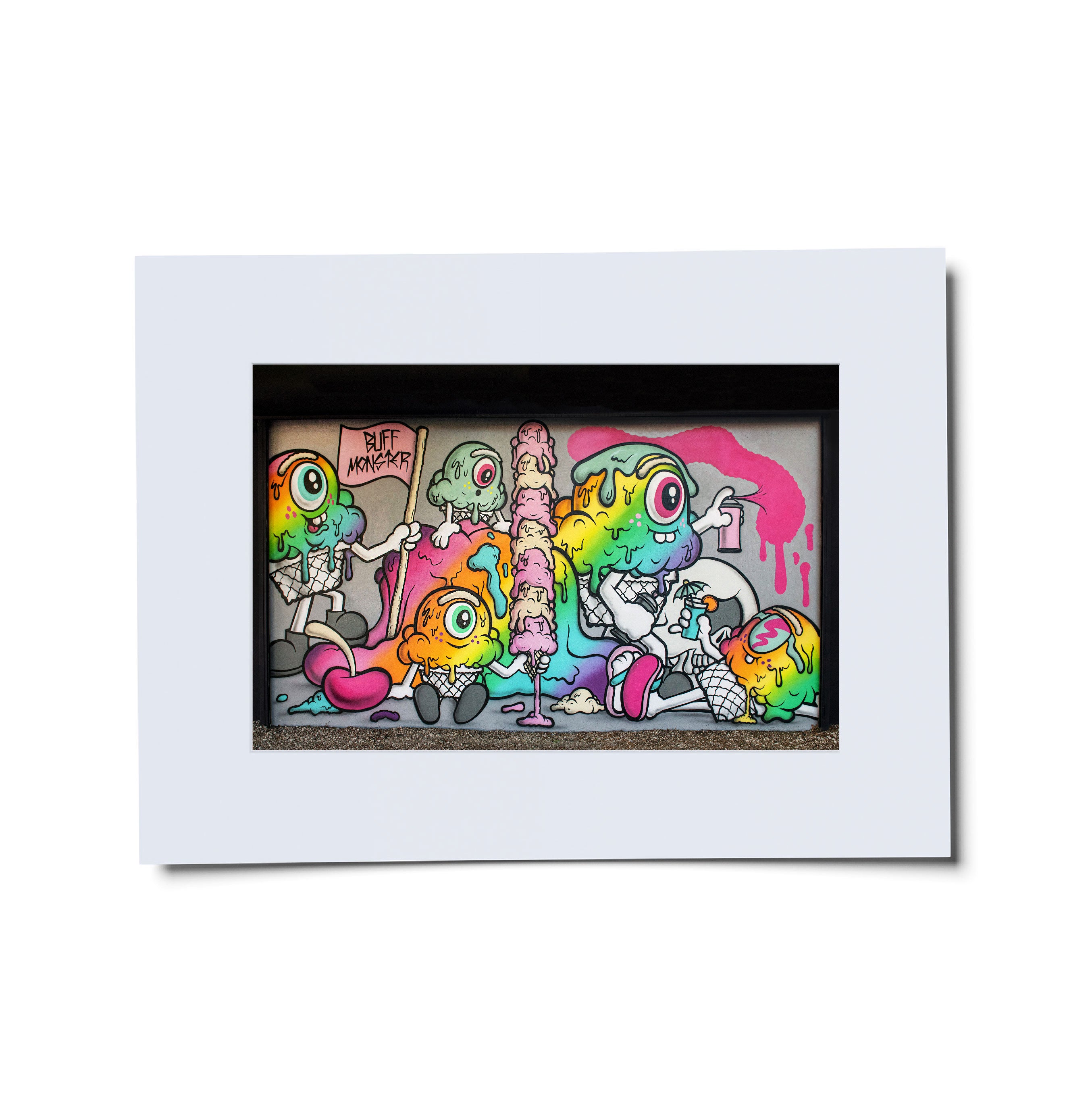 Buff Monster Matted Print 2019 Main image