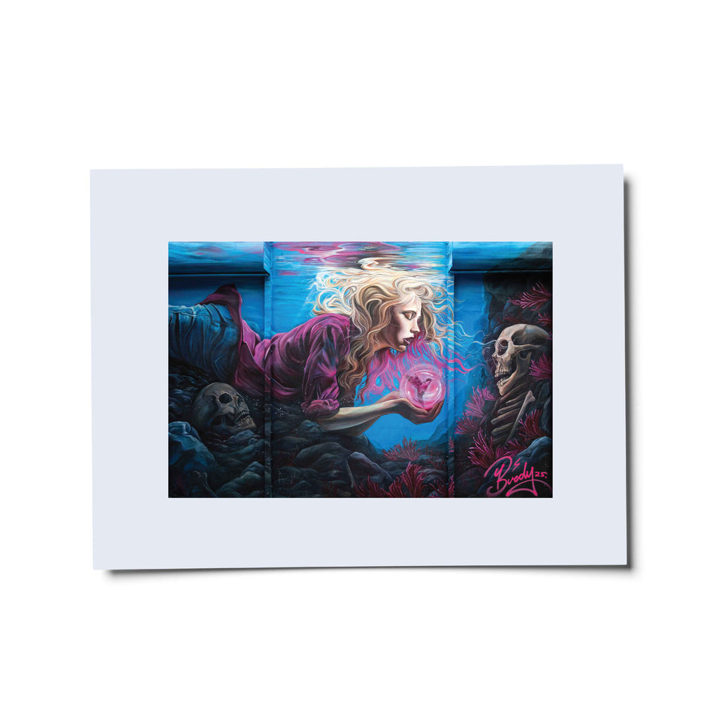Miss Birdy Matted Print 2025