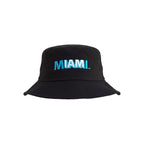 Miami CALLE OCHO Black Bucket Hat
