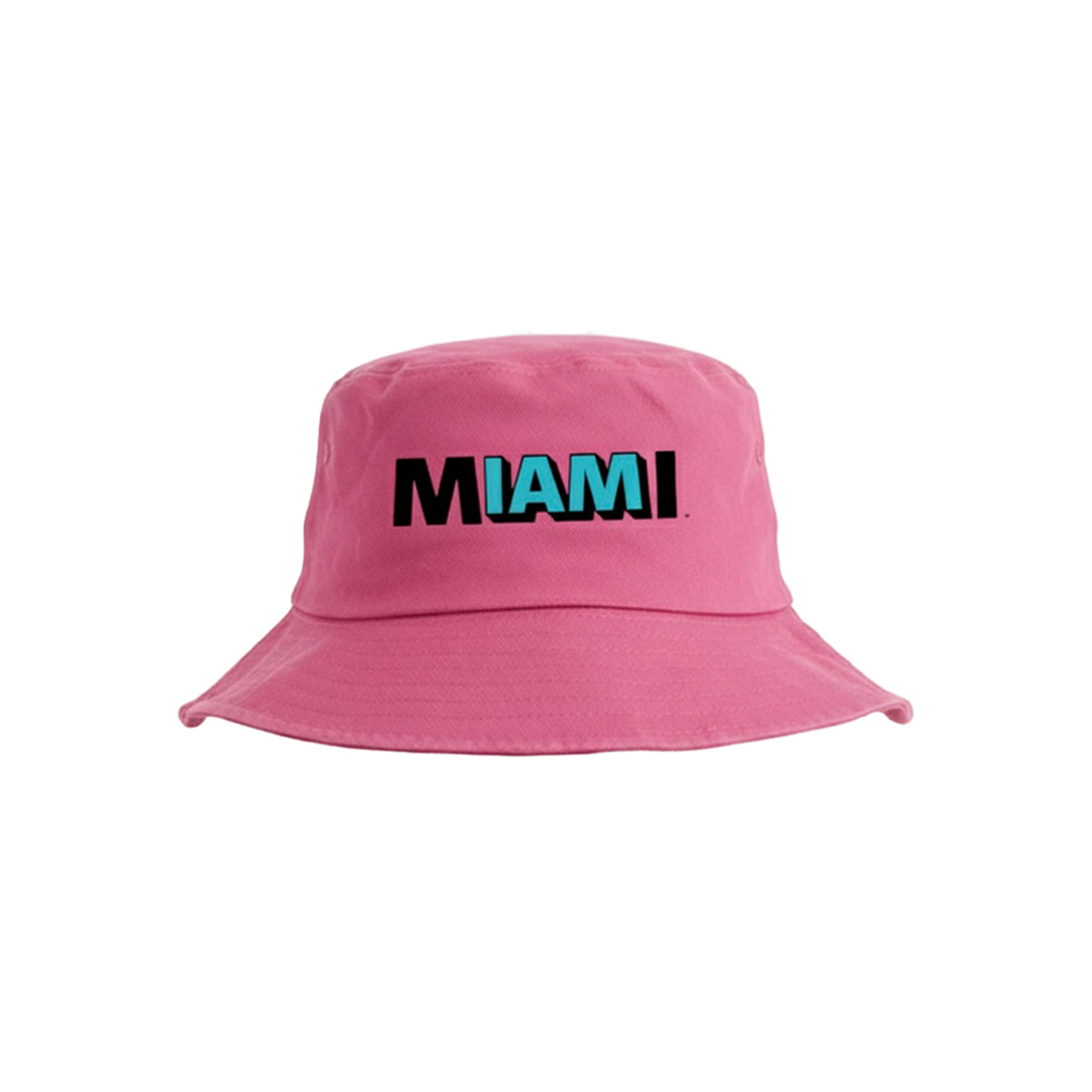 Miami CALLE OCHO Fuchsia Bucket Hat