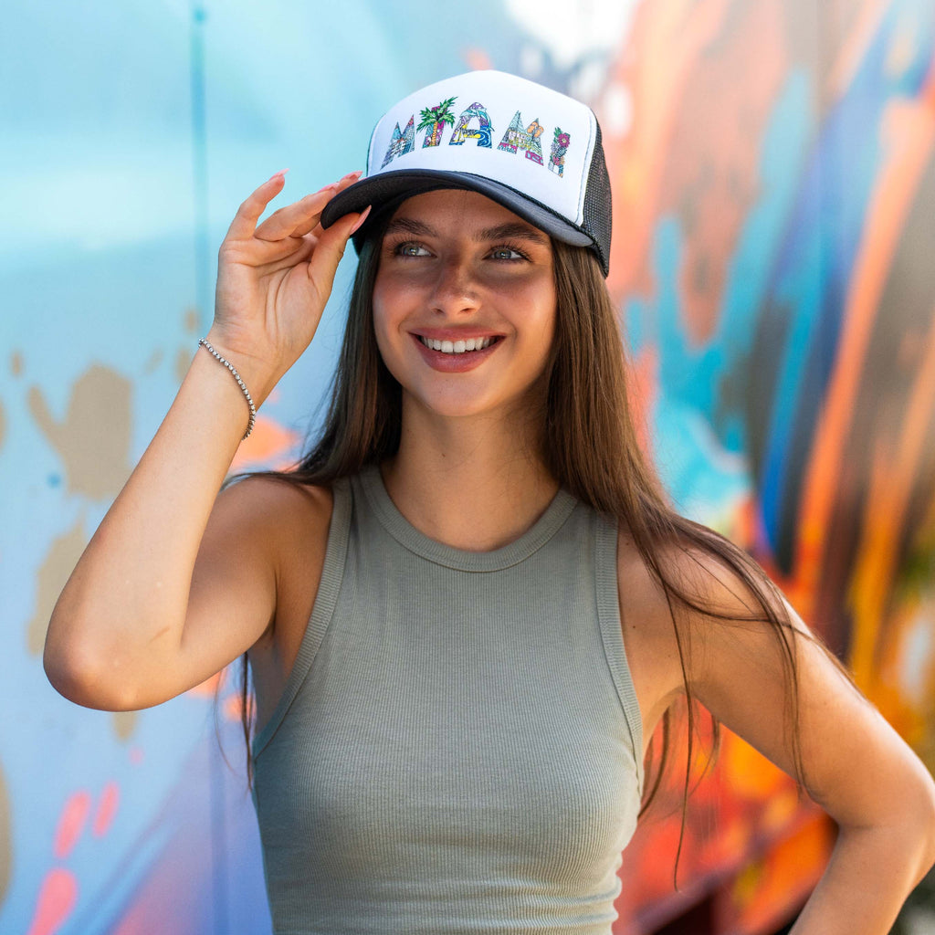 Kelsey Montague MIAMI Trucker Cap