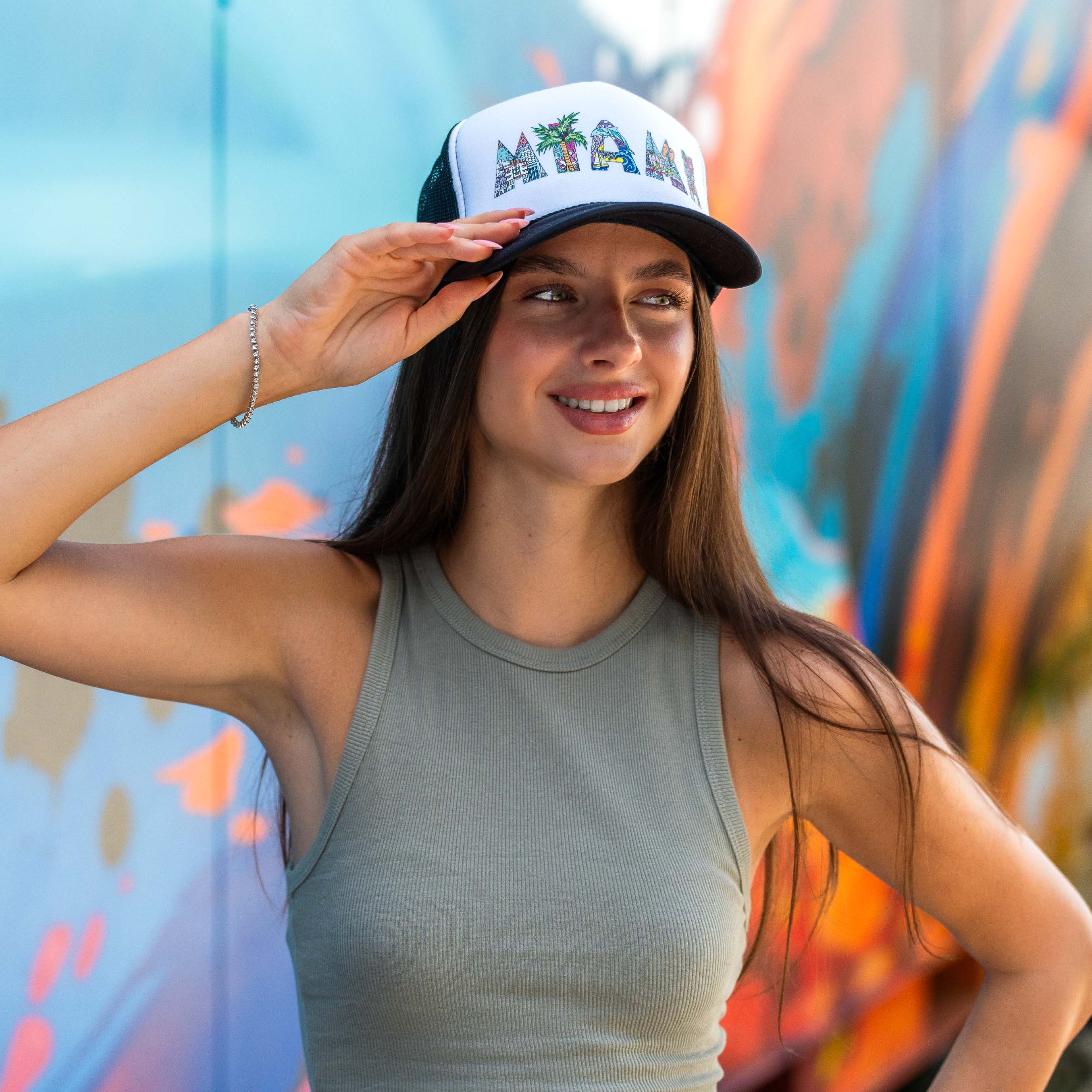 Kelsey Montague MIAMI Trucker Cap
