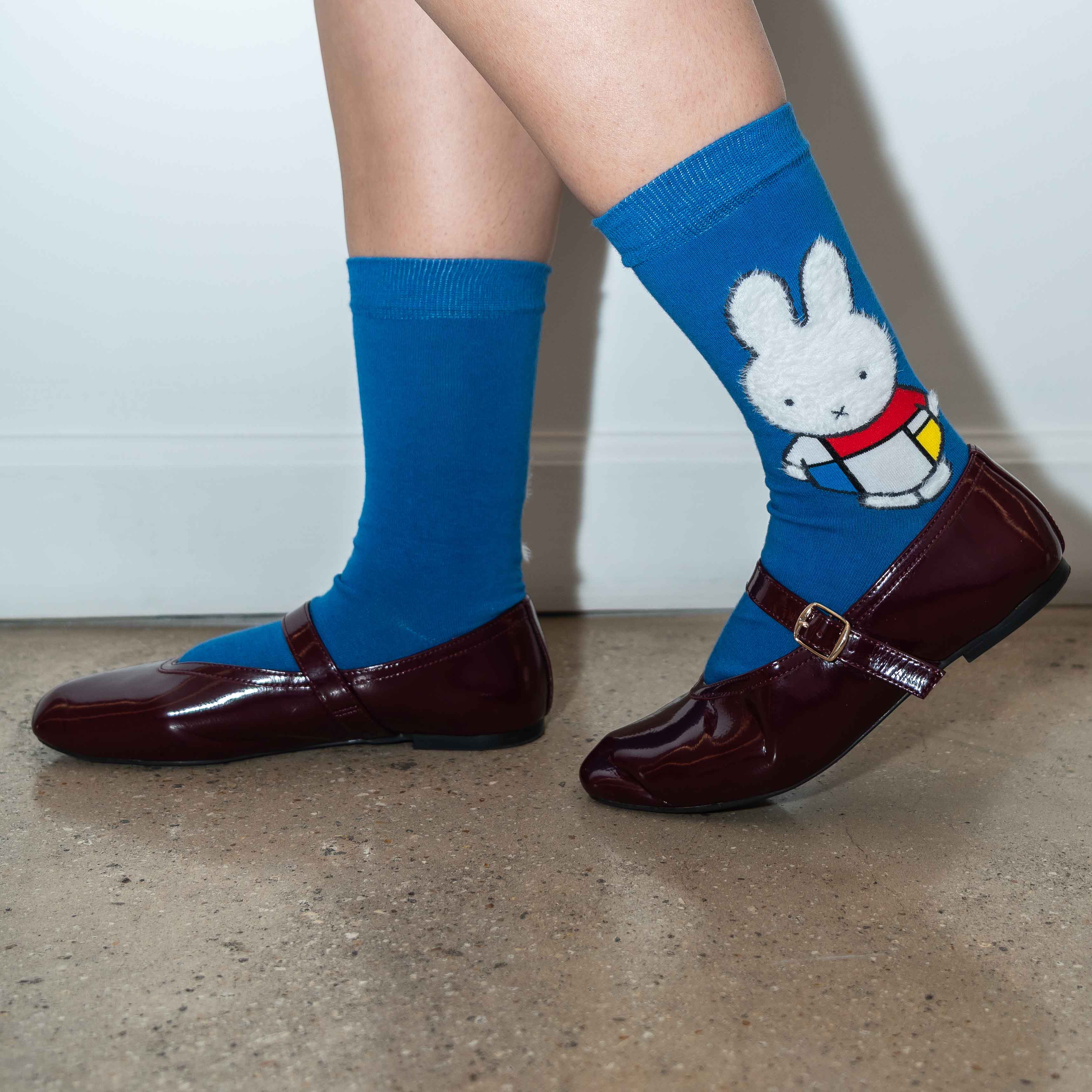 Miffy x Piet Mondrian Socks