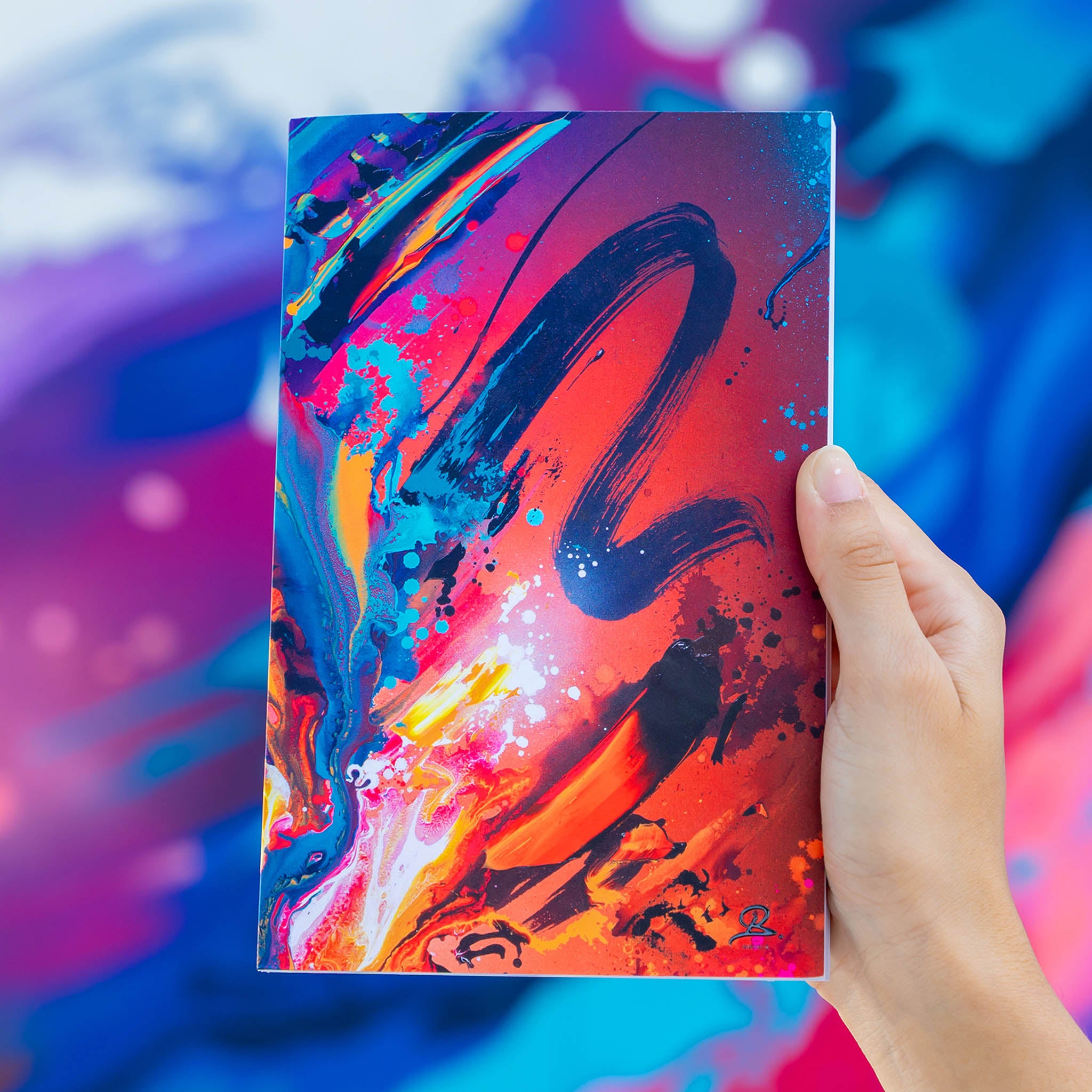 Mikael B. CHROMATIC CHRONICLES Classic Sketchbook - Last Chance Secondary image