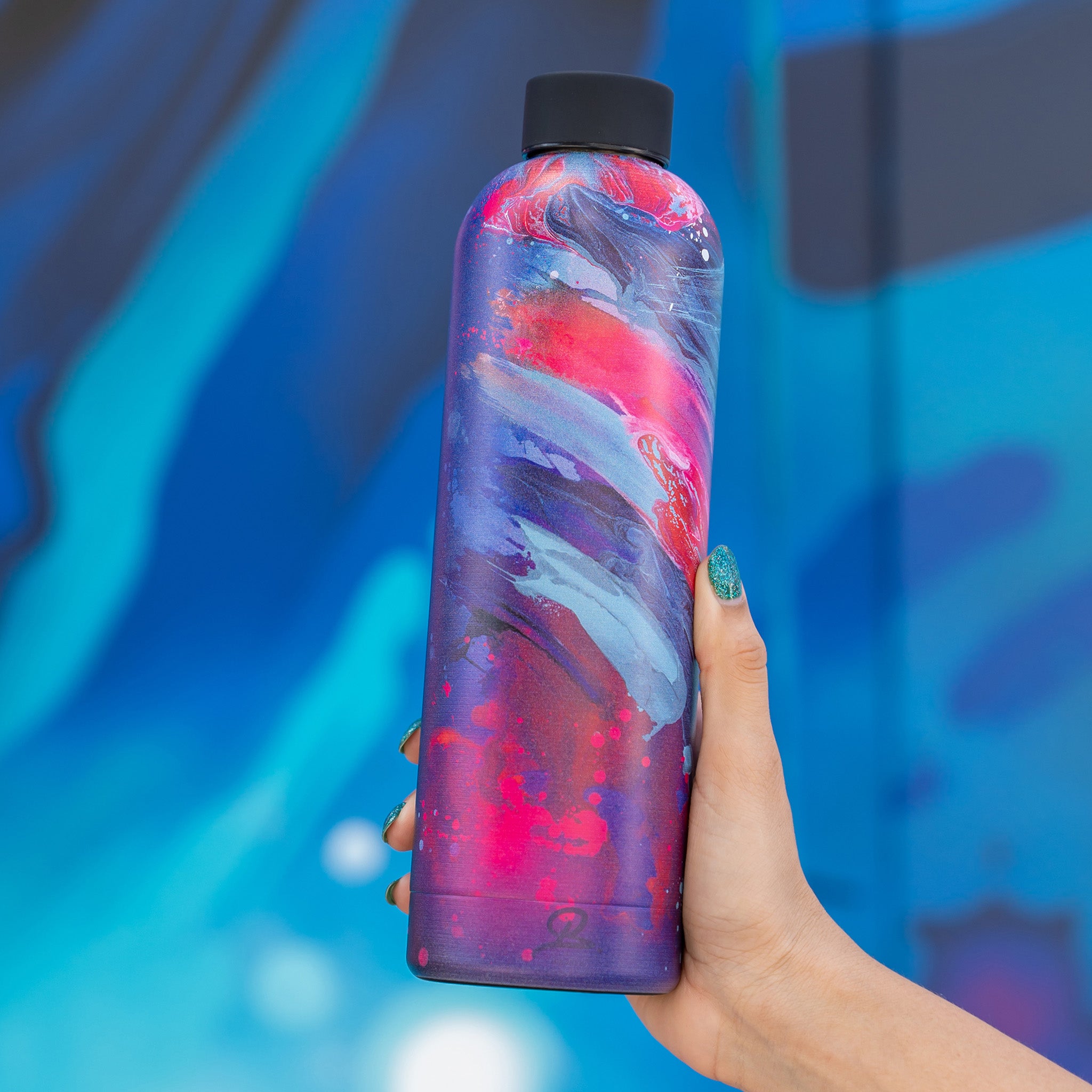 Mikael B.  WHISPERING WATERS  Water Bottle - Last Chance