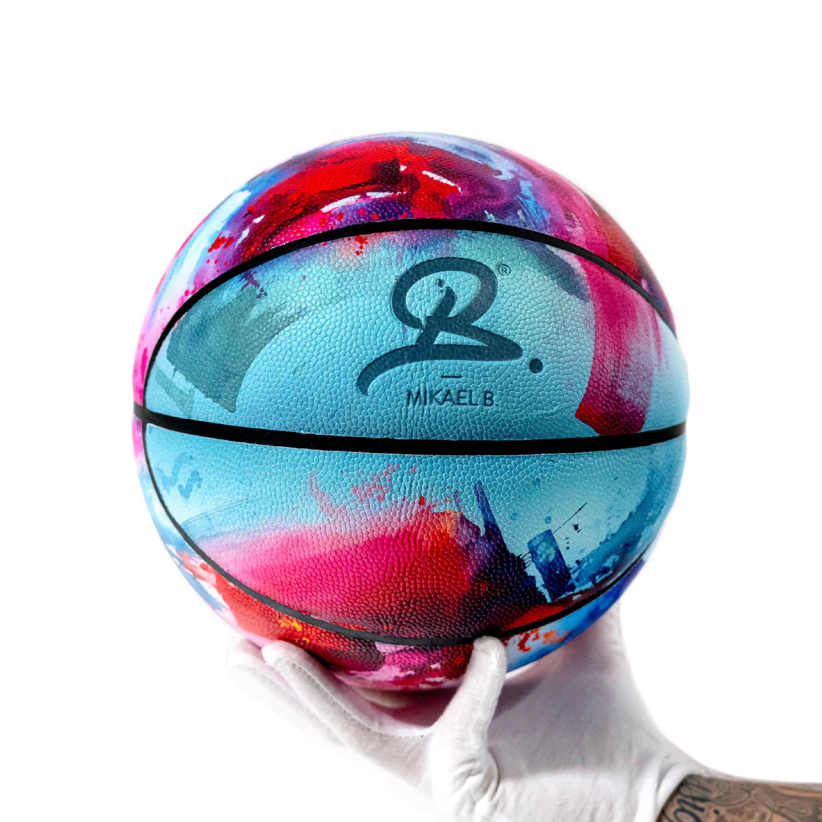Mikael B. MOTION FLAIR Limited Edition Basketball Secondary image