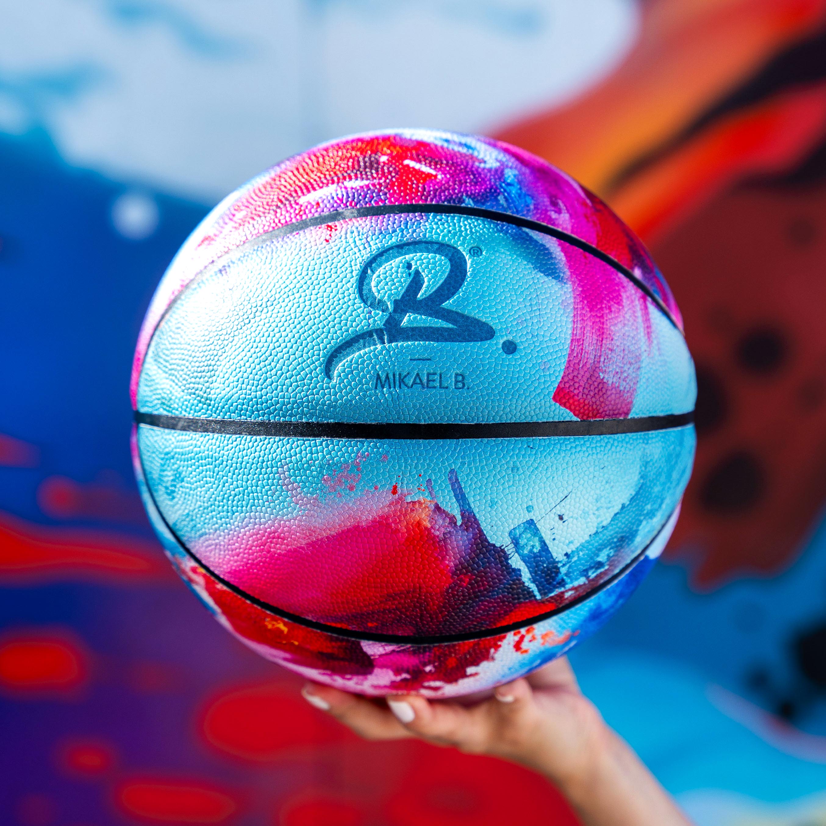 Mikael B. MOTION FLAIR Limited Edition Basketball