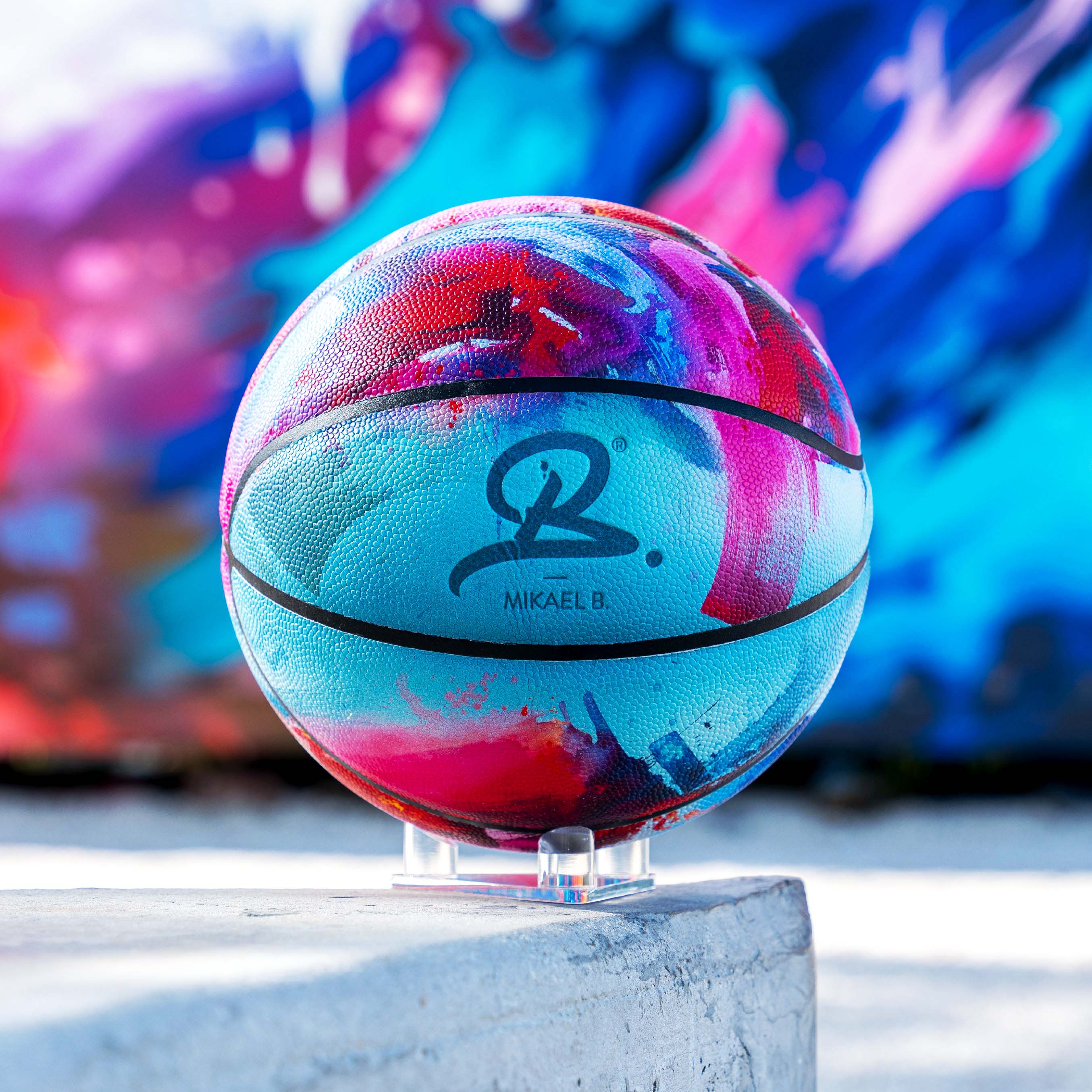 Mikael B. MOTION FLAIR Limited Edition Basketball