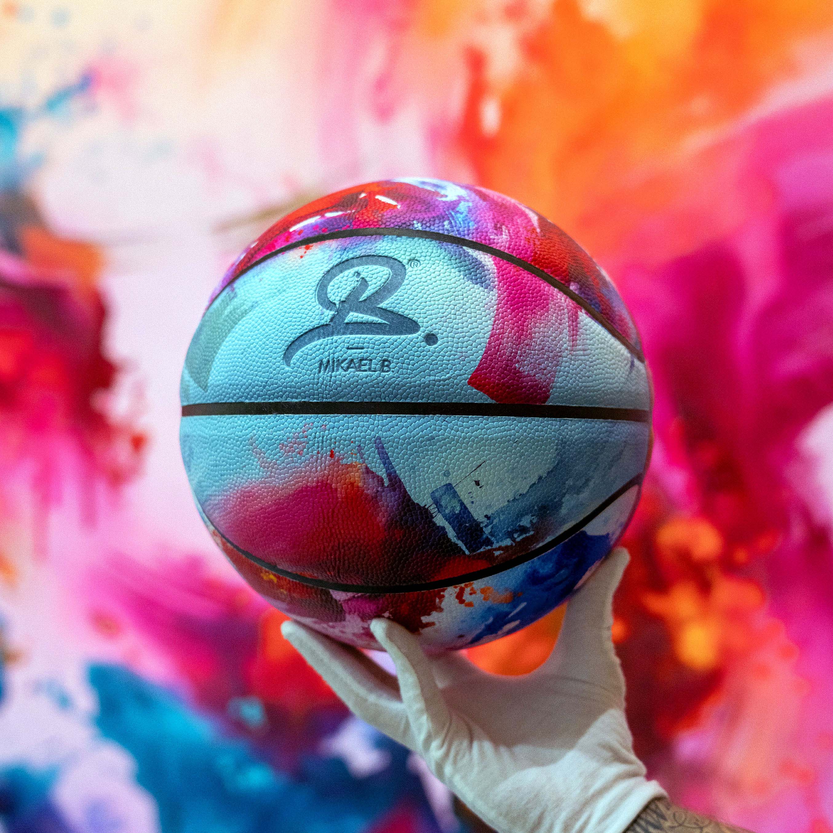 Mikael B. MOTION FLAIR Limited Edition Basketball