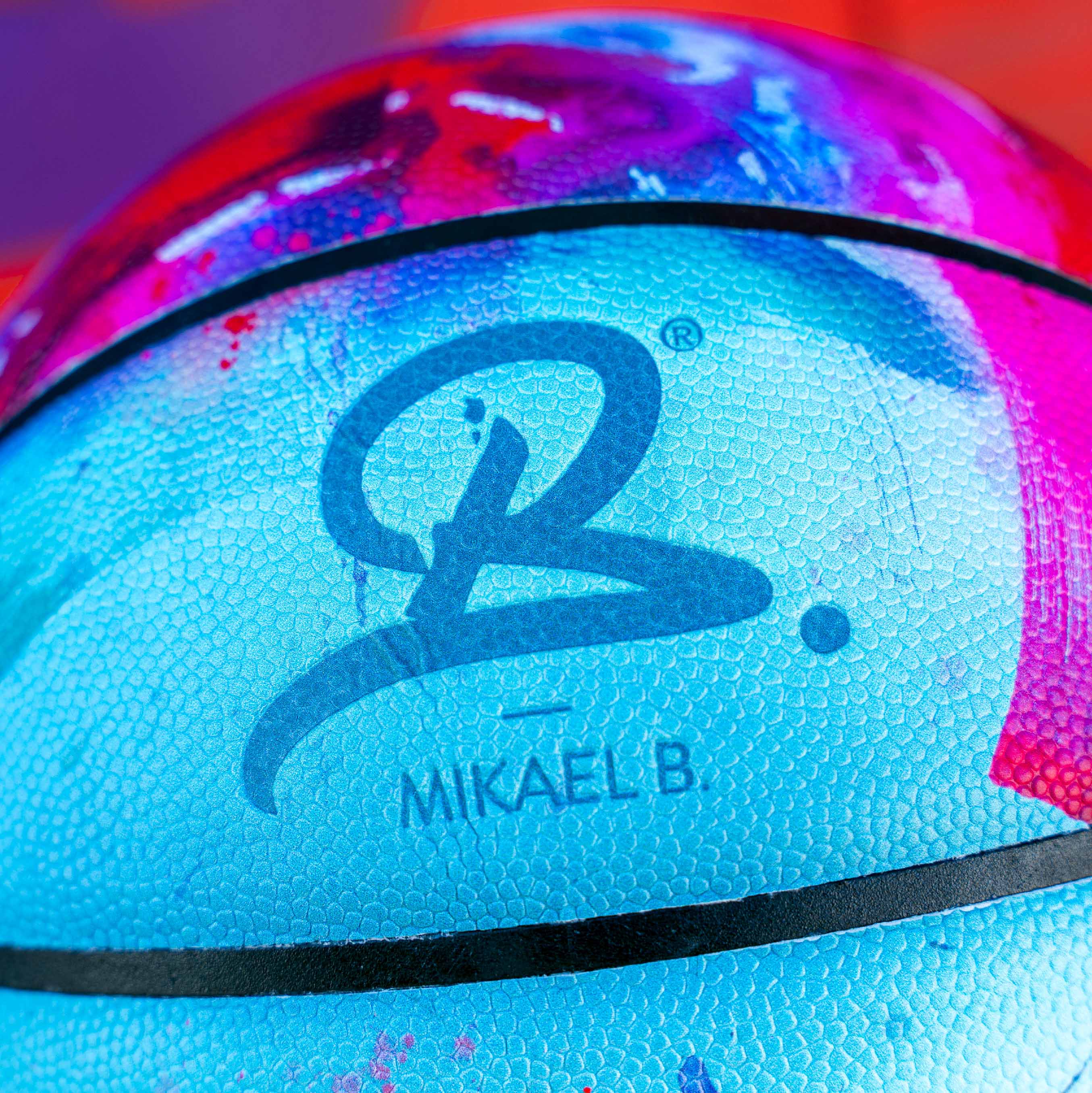 Mikael B. MOTION FLAIR Limited Edition Basketball