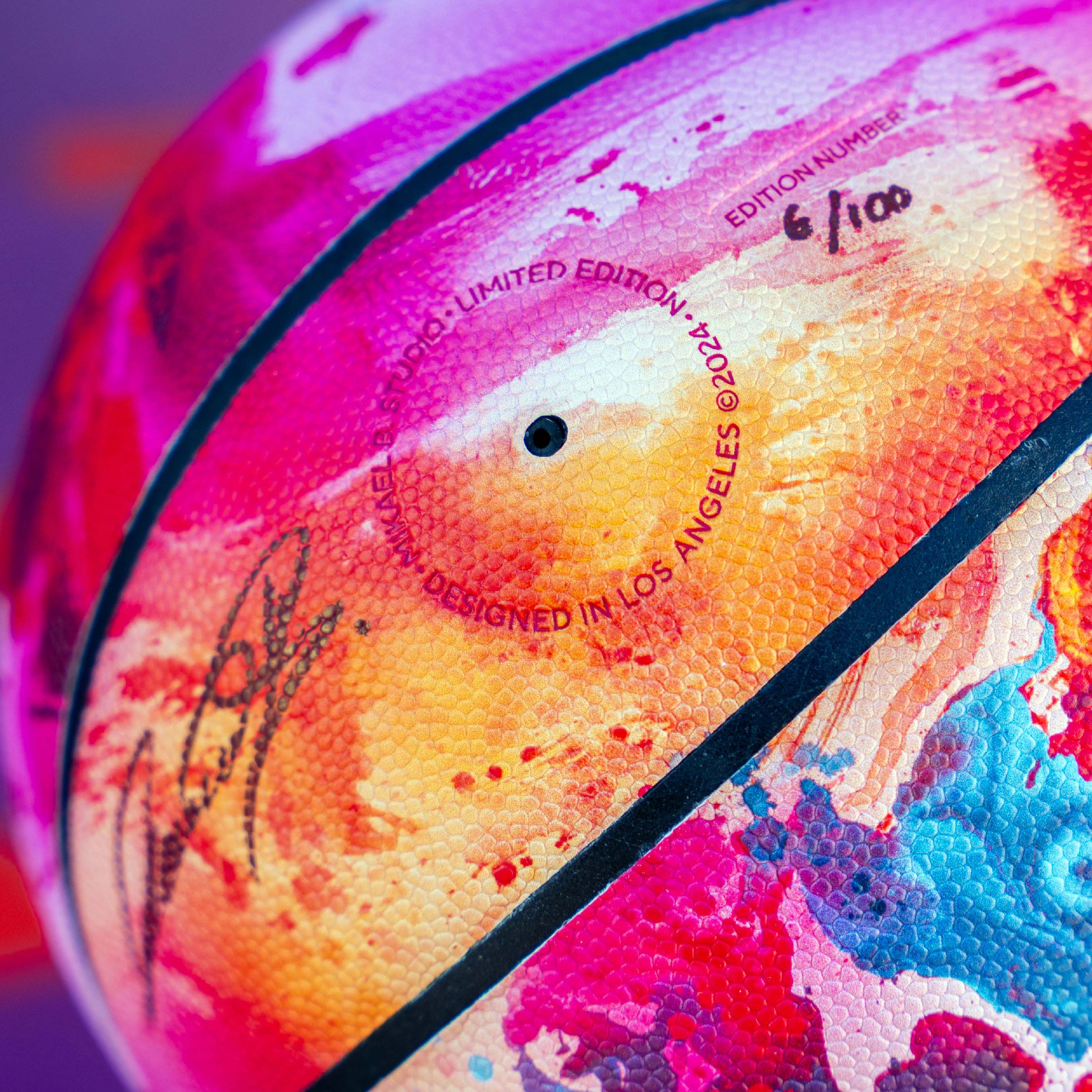 Mikael B. MOTION FLAIR Limited Edition Basketball