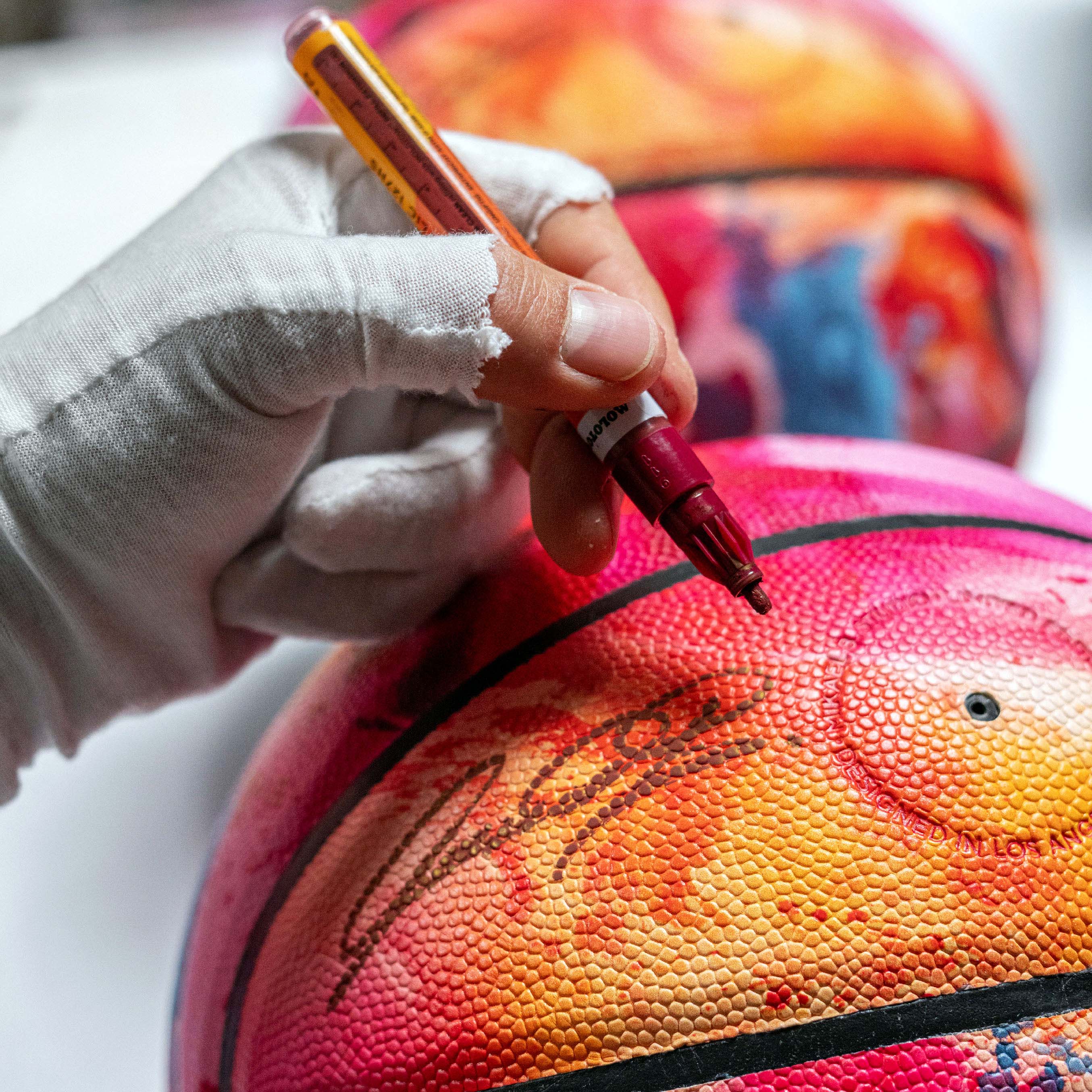 Mikael B. MOTION FLAIR Limited Edition Basketball