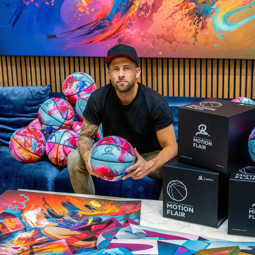 Mikael B. MOTION FLAIR Limited Edition Basketball