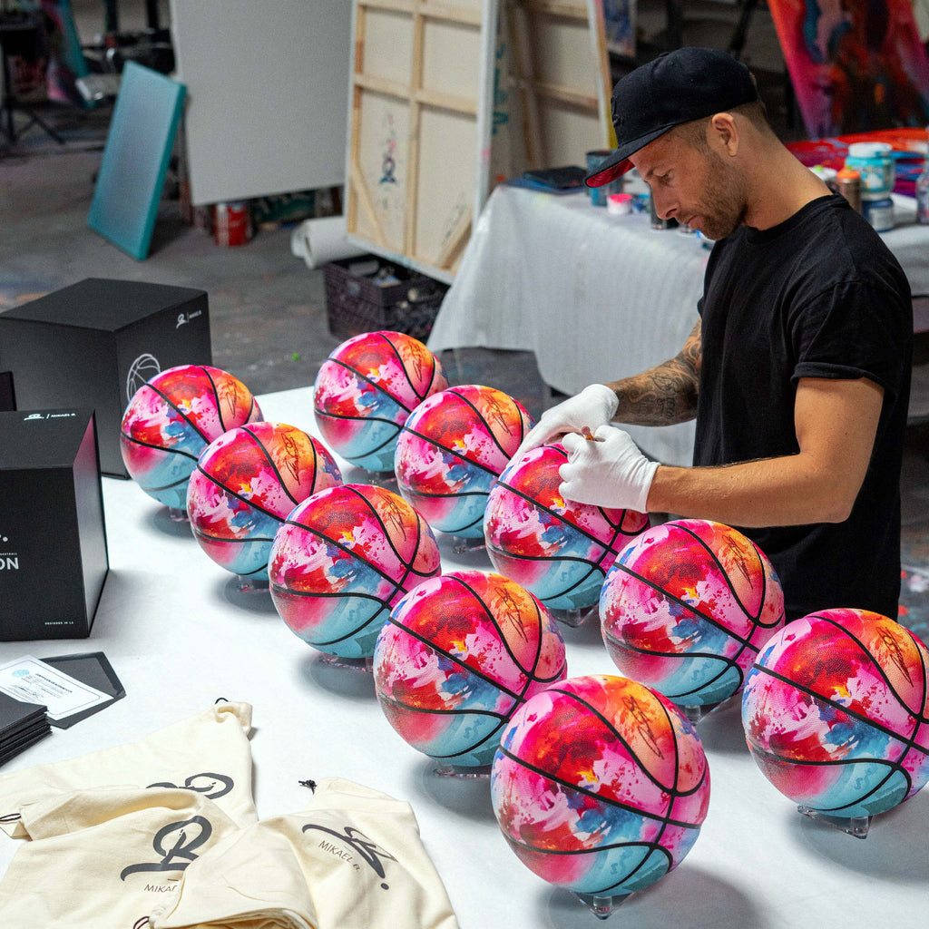 Mikael B. MOTION FLAIR Limited Edition Basketball