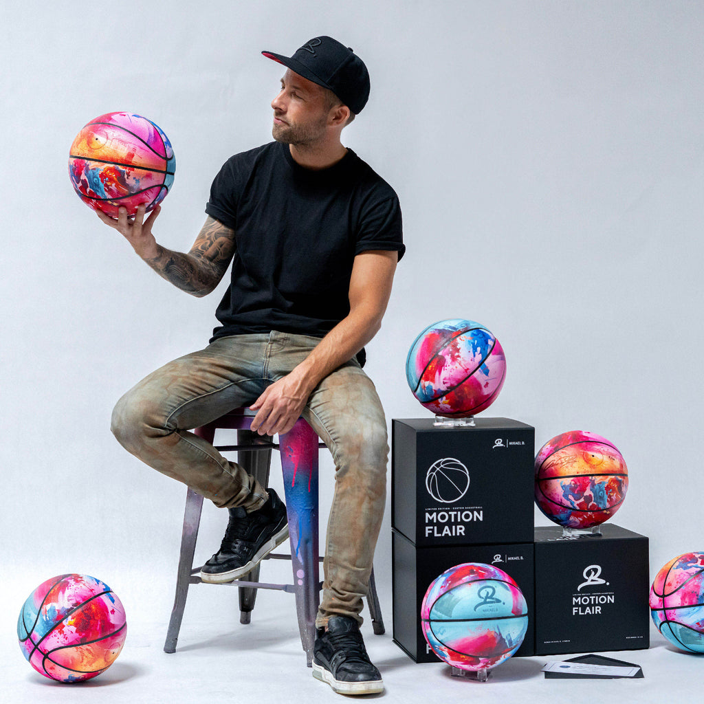 Mikael B. MOTION FLAIR Limited Edition Basketball