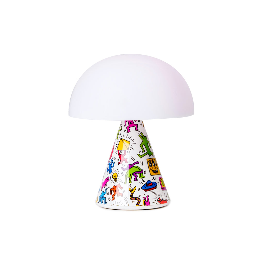Mina M - Lexon x Keith Haring -  HAPPY WHITE - Last Chance