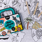 OMY Mini Atlas Coloring Kit