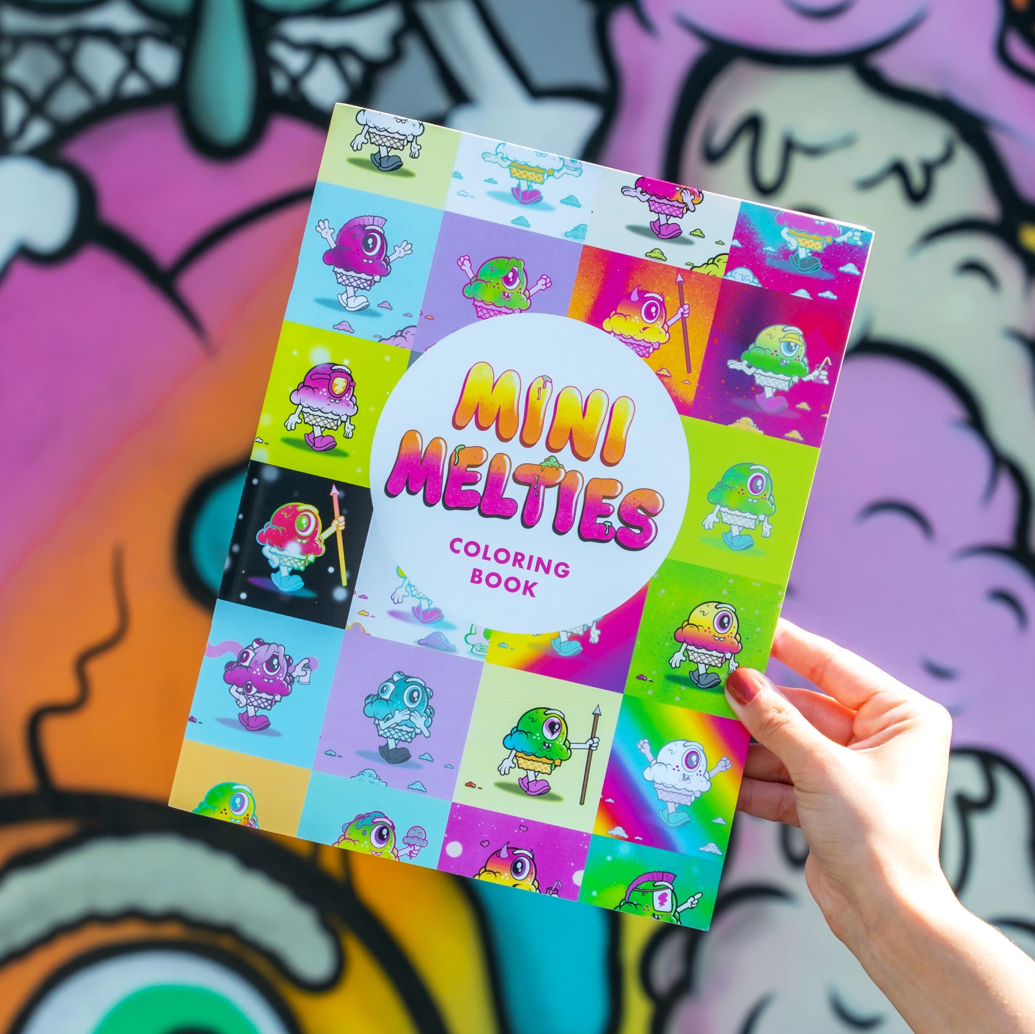 Mini Melties Coloring Book  by Buff Monster