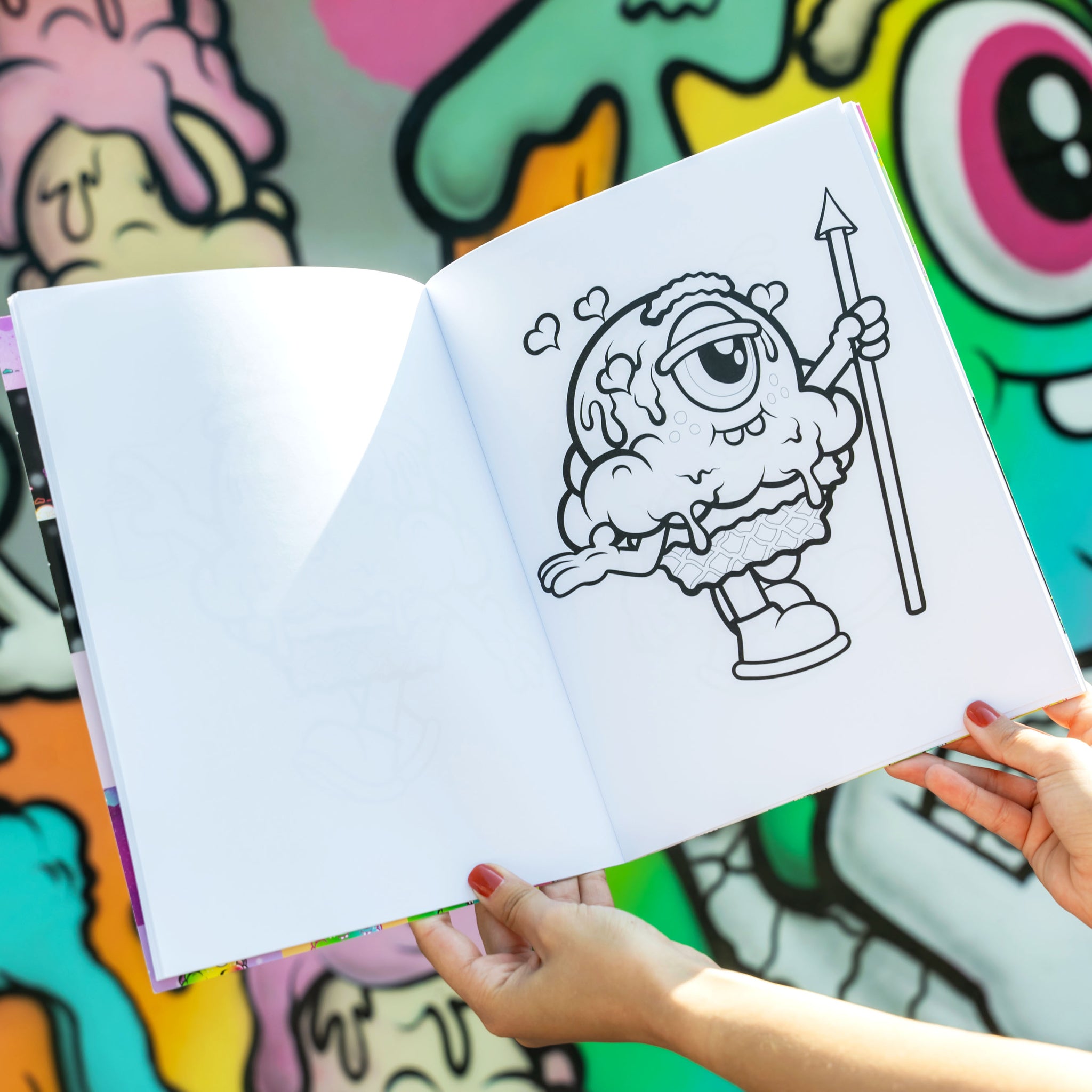 Mini Melties Coloring Book  by Buff Monster