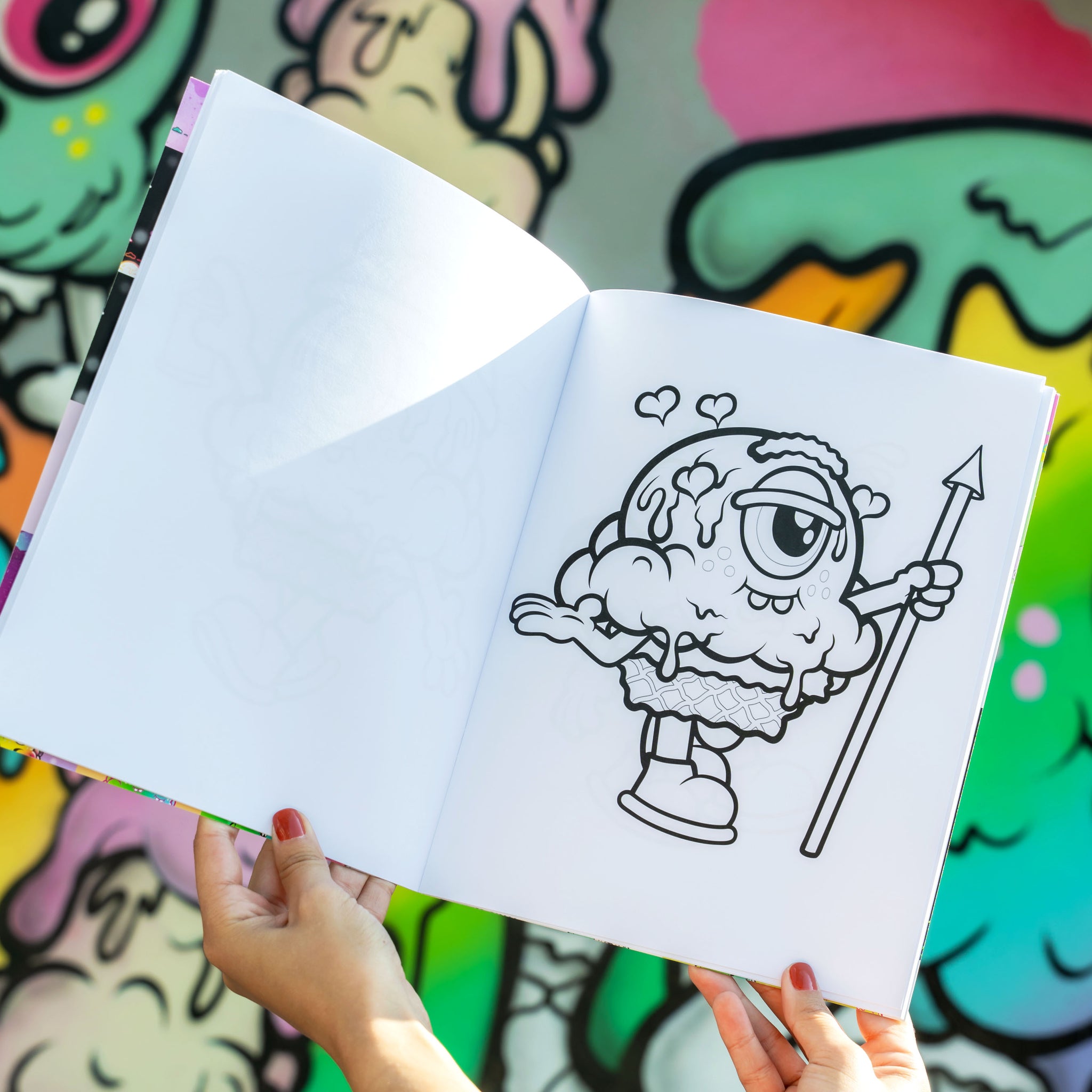 Mini Melties Coloring Book  by Buff Monster