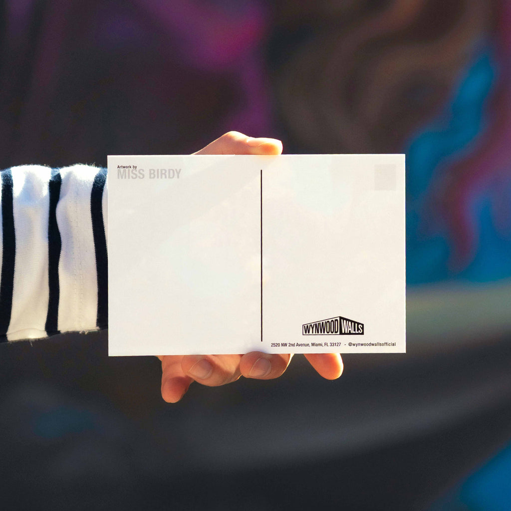 Miss Birdy Postcard 2025