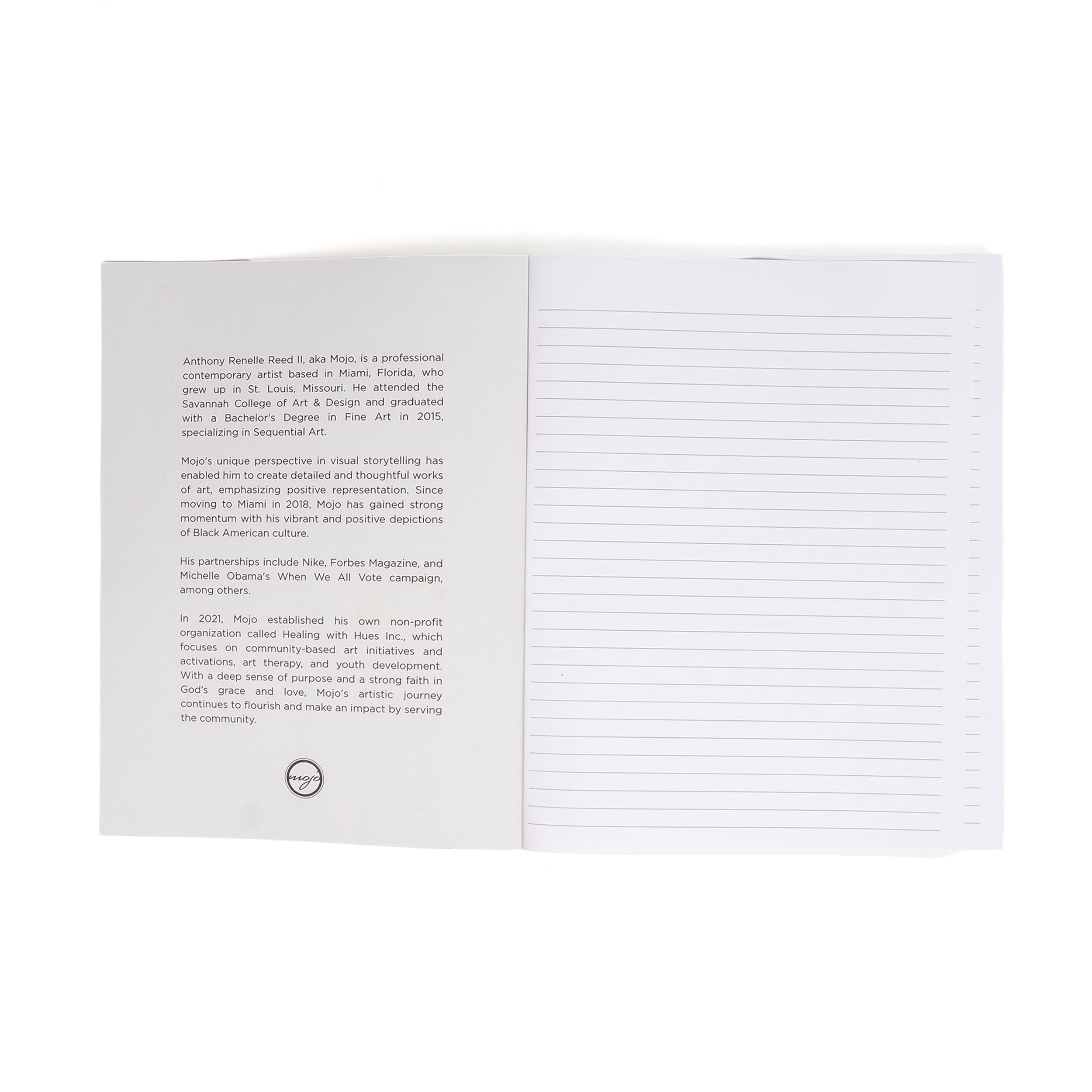 Mojo THE LISTENER Medium Notebook