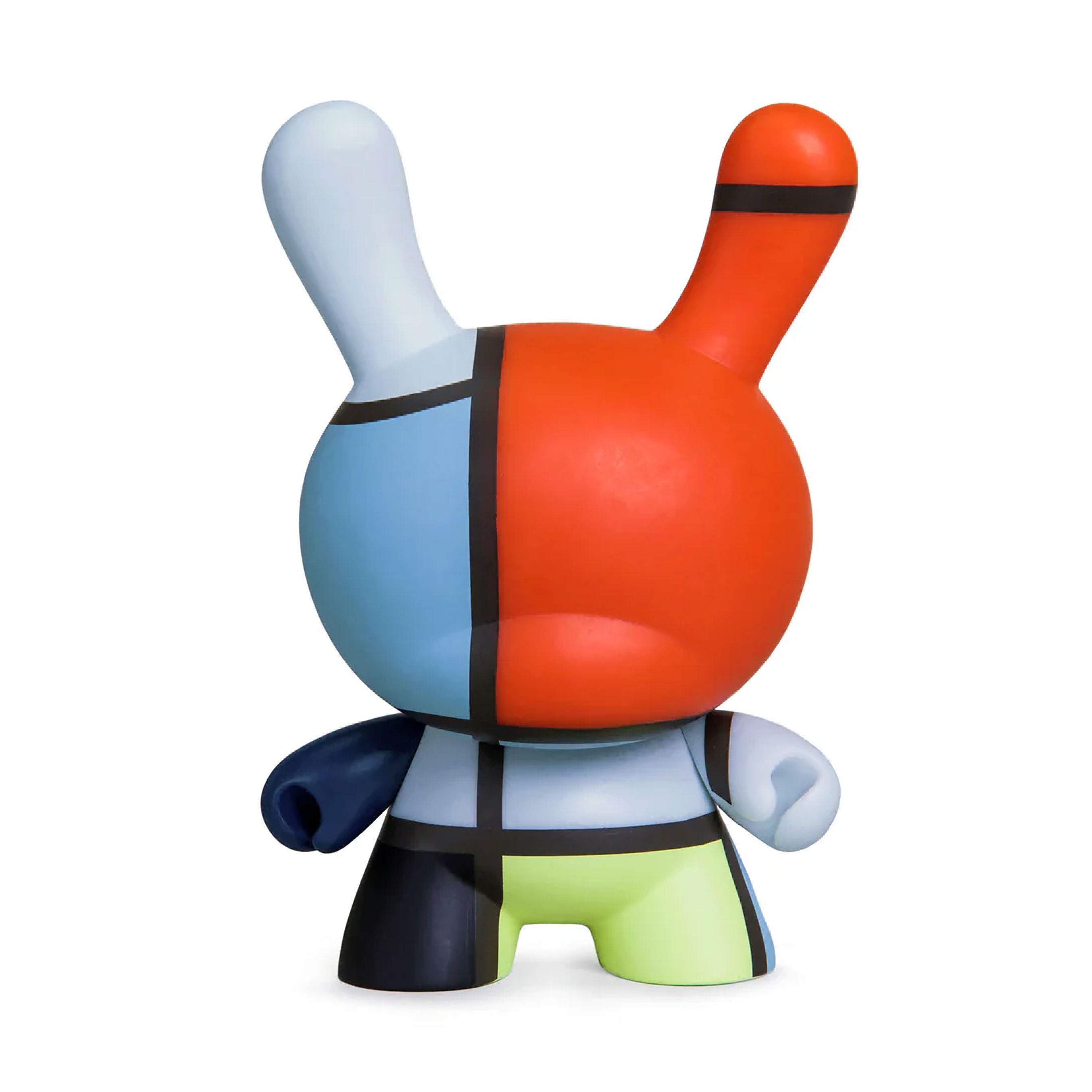 The Met 8" Masterpiece Dunny - Mondrian Composition Main image