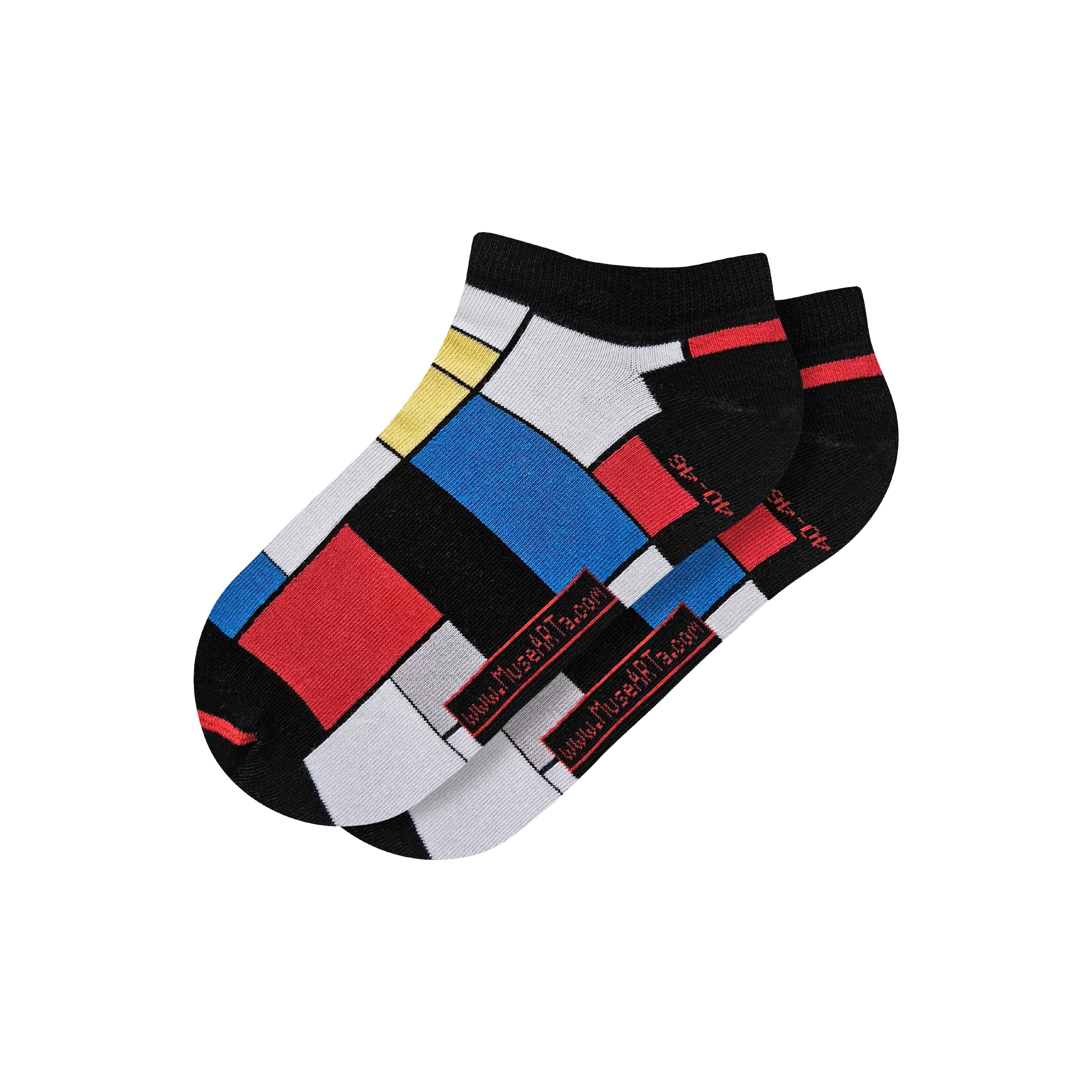 Piet Mondrian Composition Socks