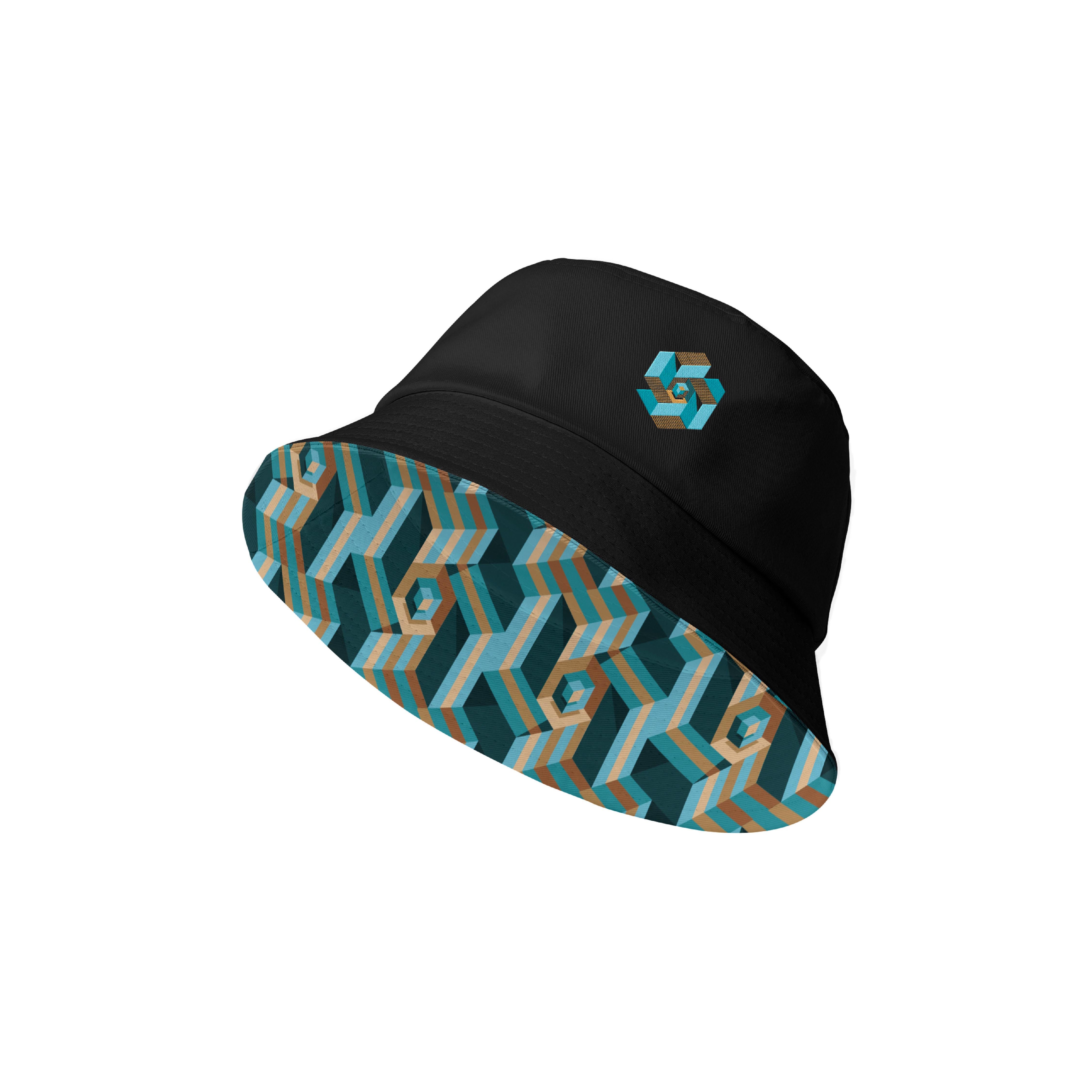 Mr. June CUBE 69 Reversible Bucket Hat – Wynwood Walls Exclusive