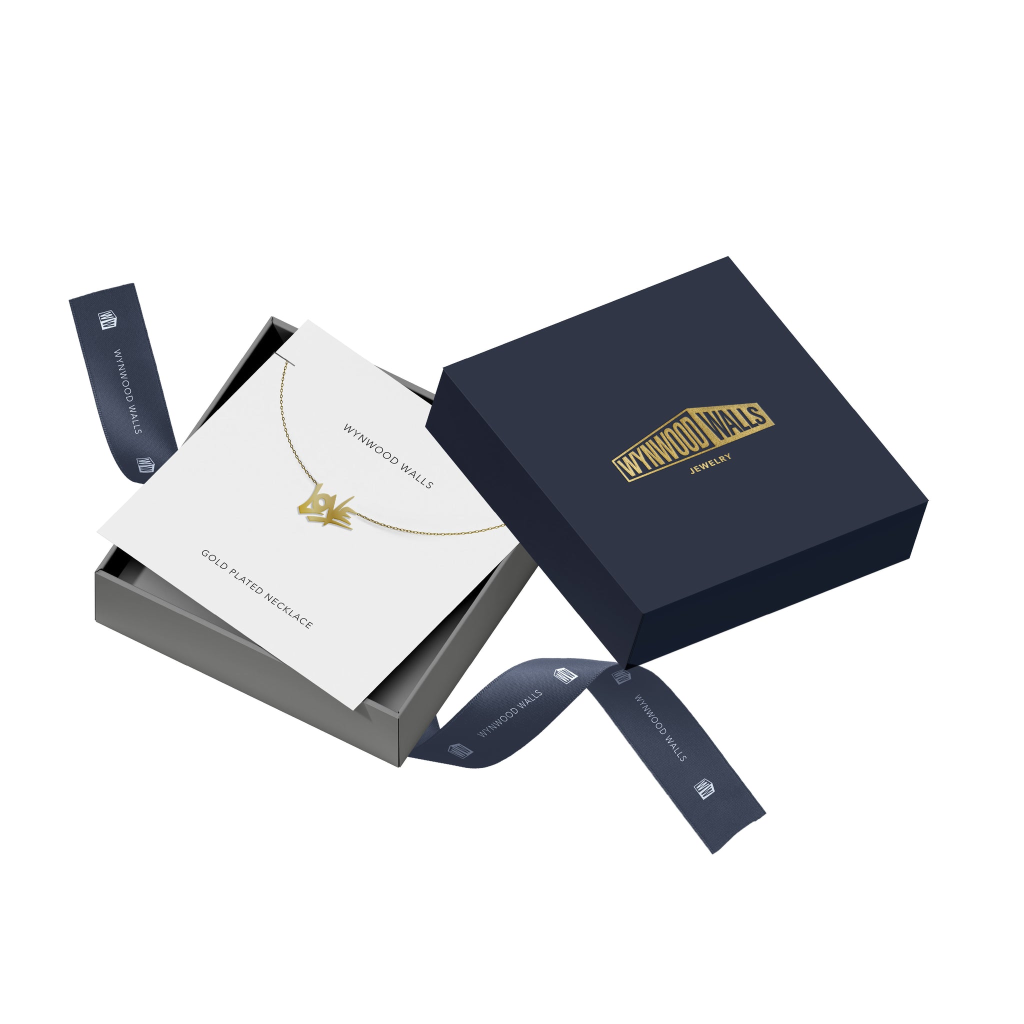 Wynwood Walls LOVE Graffiti Necklace