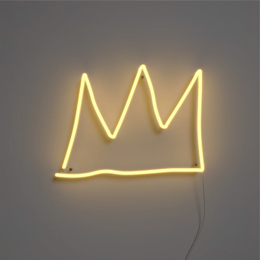 The Crown YP x Jean Michel Basquiat - LED Neon Sign