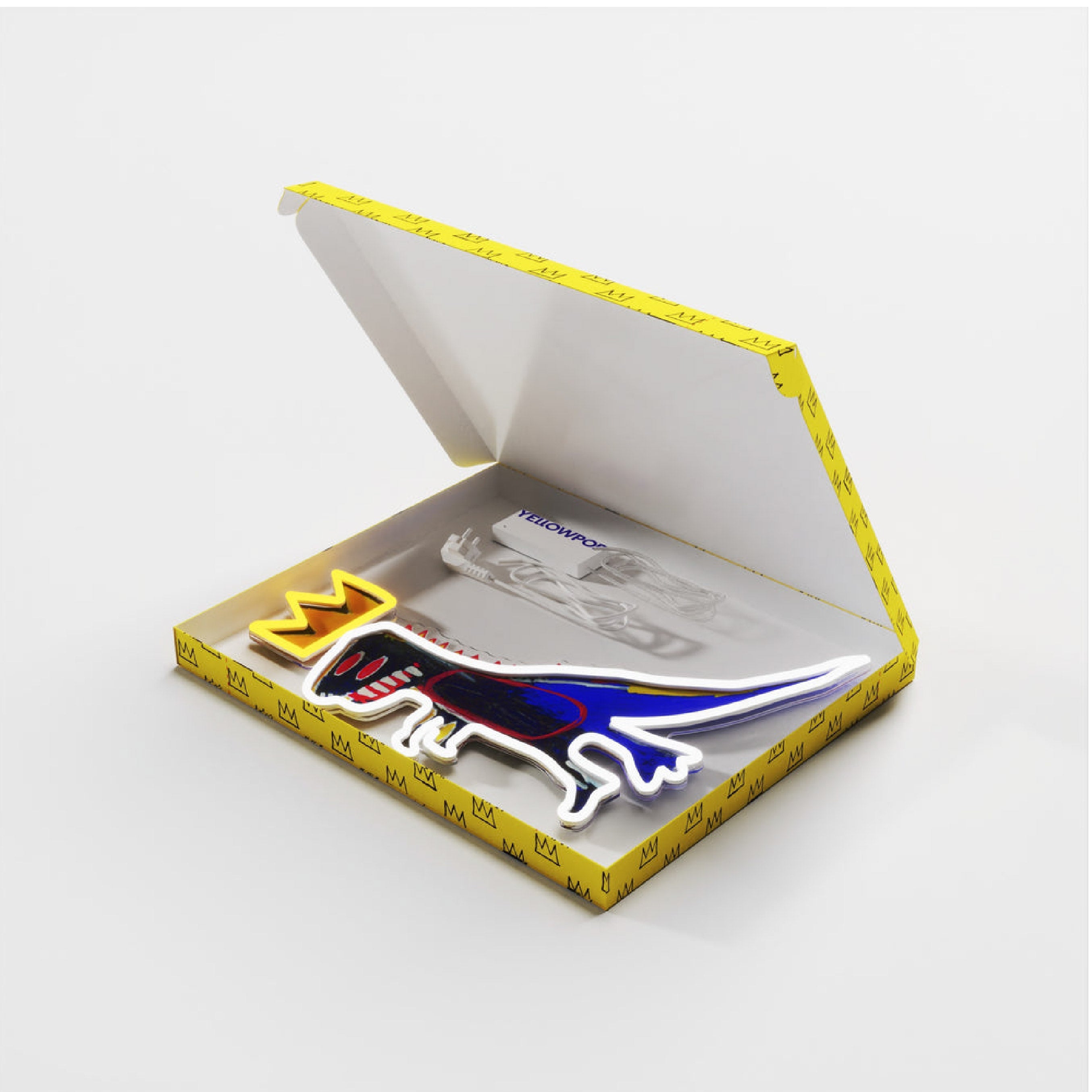 PEZ Dispenser YP x Jean Michel Basquiat - LED Neon Sign