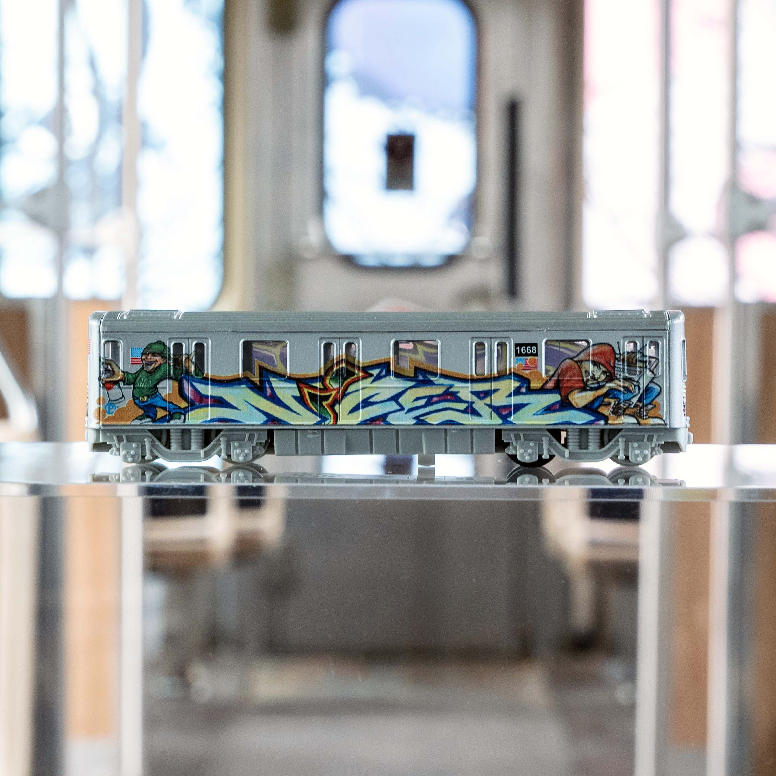 Nicer  Diecast NY Subway Car  - Last Chance