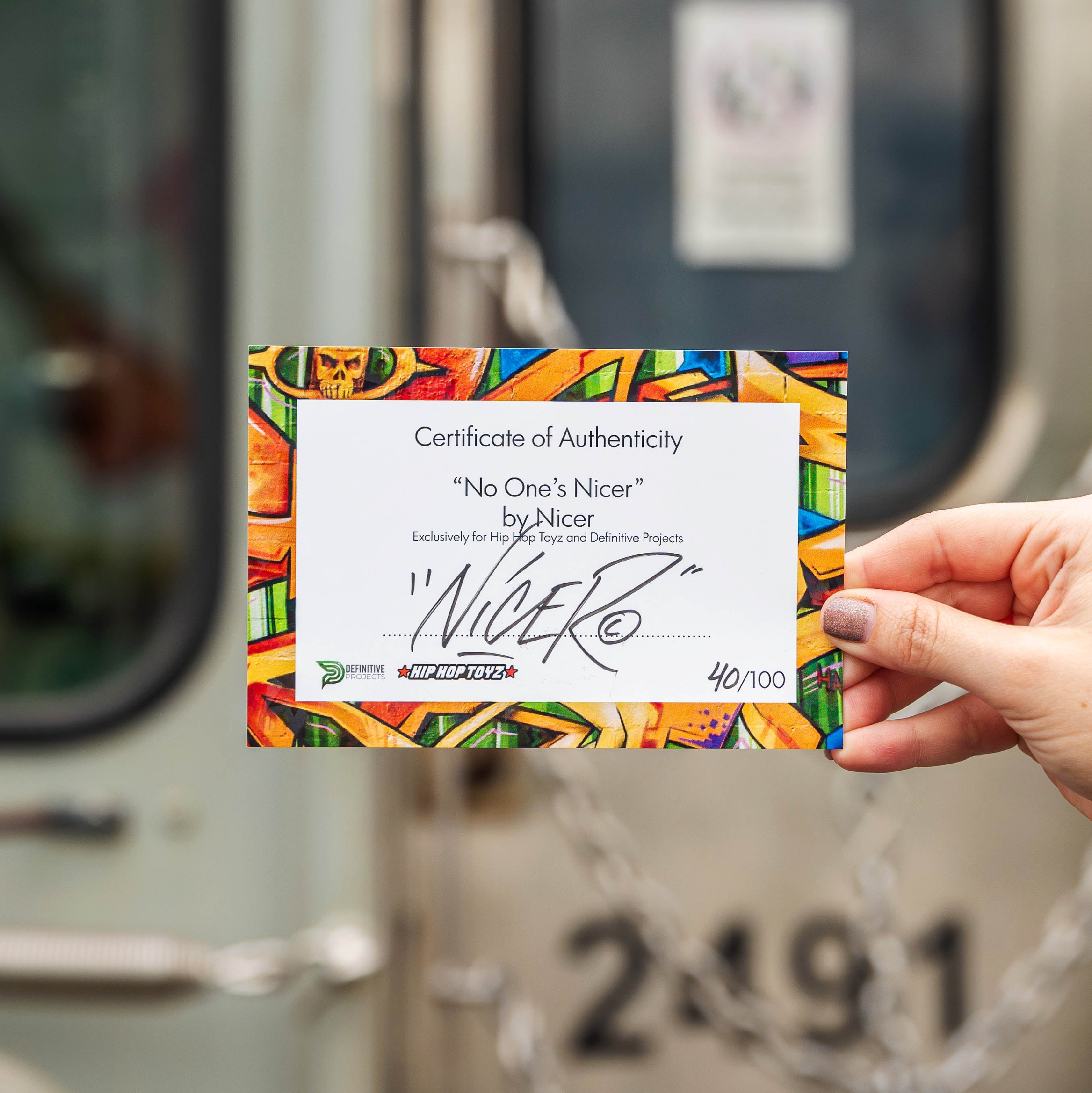 Nicer  Diecast NY Subway Car  - Last Chance