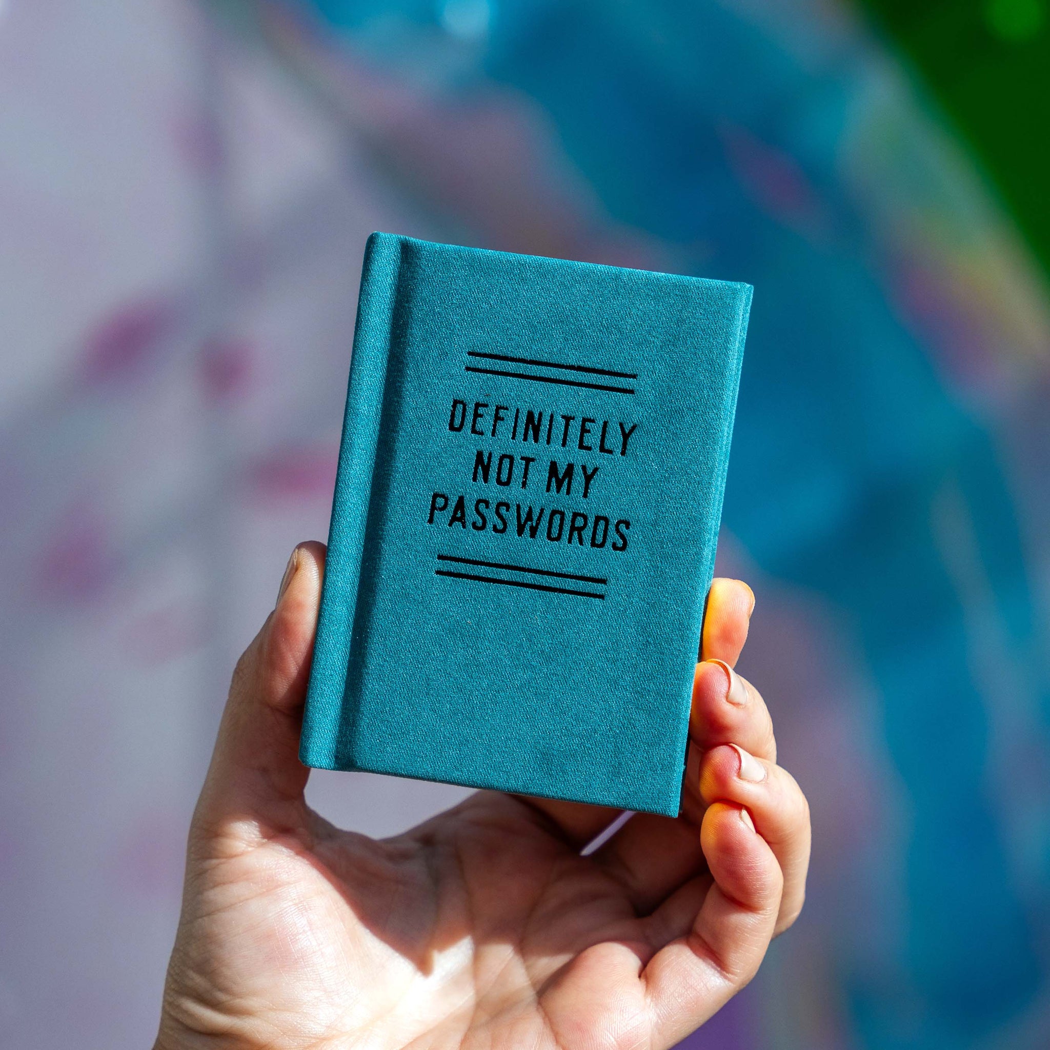 Definitely Not My Passwords Diary