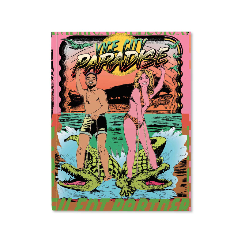 Faile VICE CITY PARADISE Medium Lined Notebook